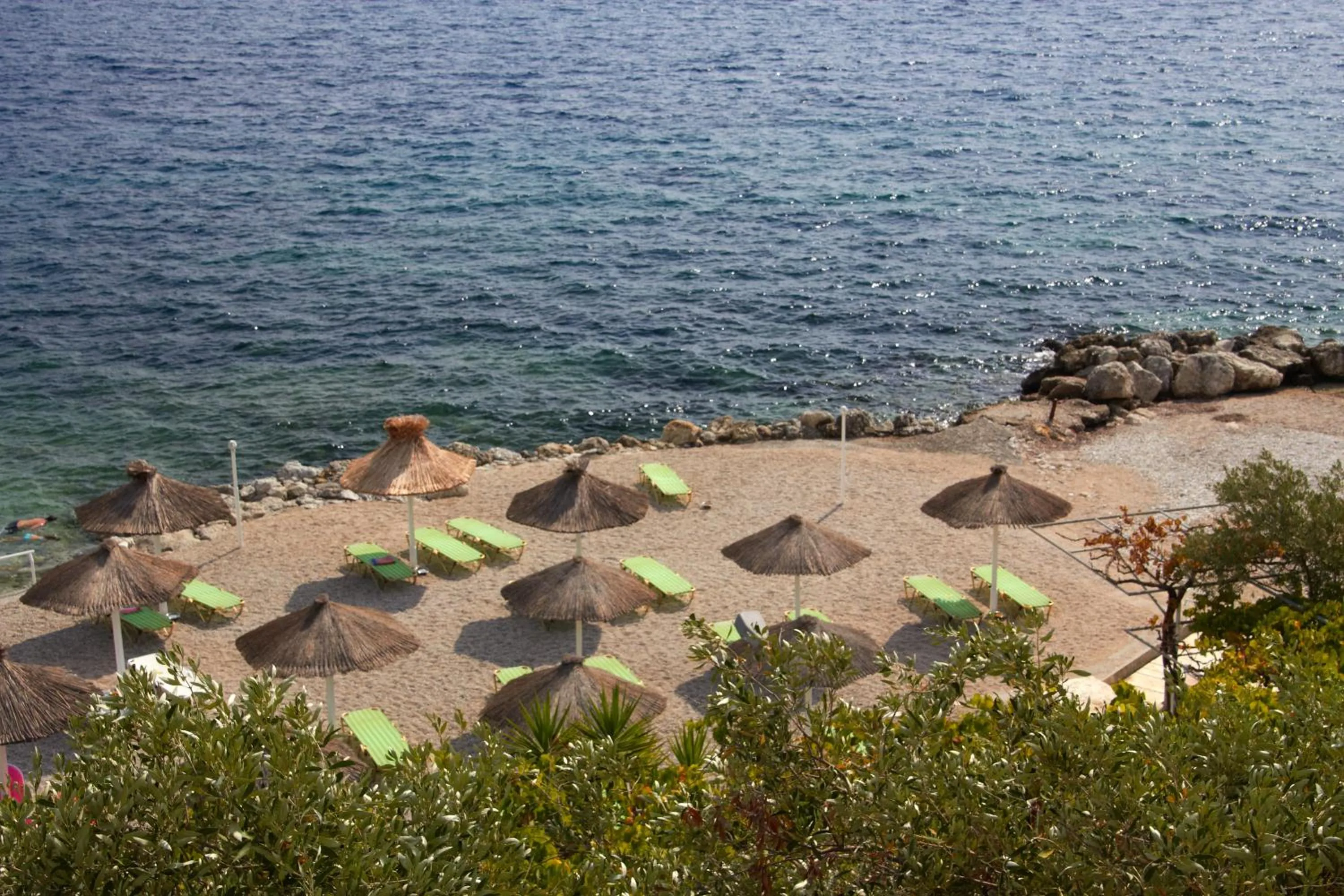 Beach in Corfu Andromaches Holiday Apartments