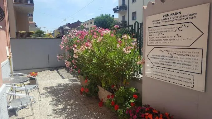 Garden view in Residence Verona Inn