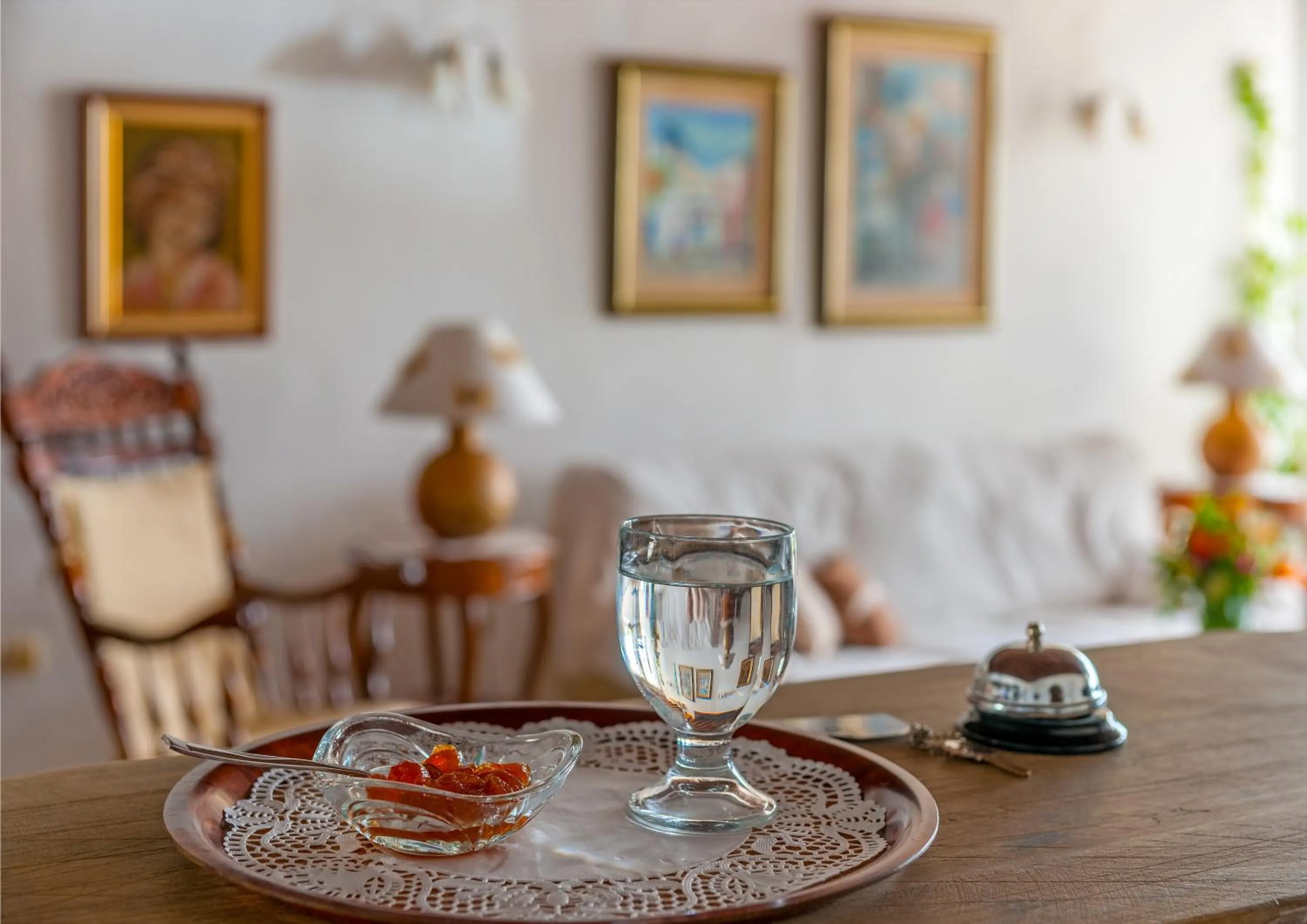 Decorative detail in Paradision Hotel