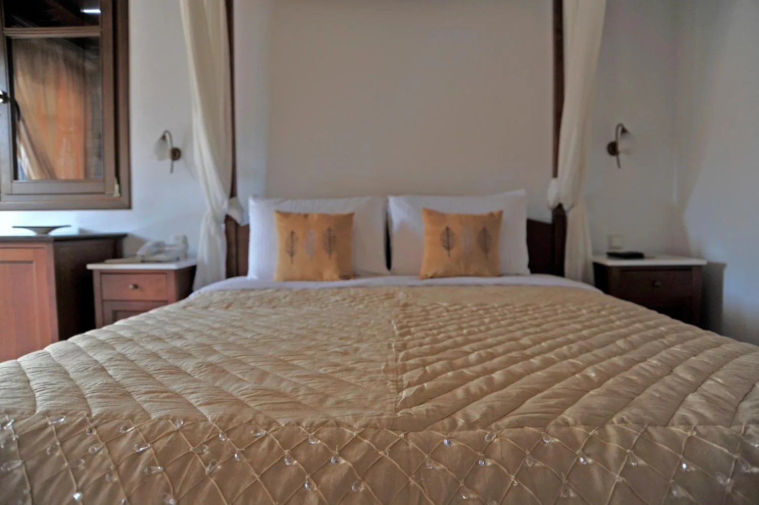 Bed in Paradision Hotel