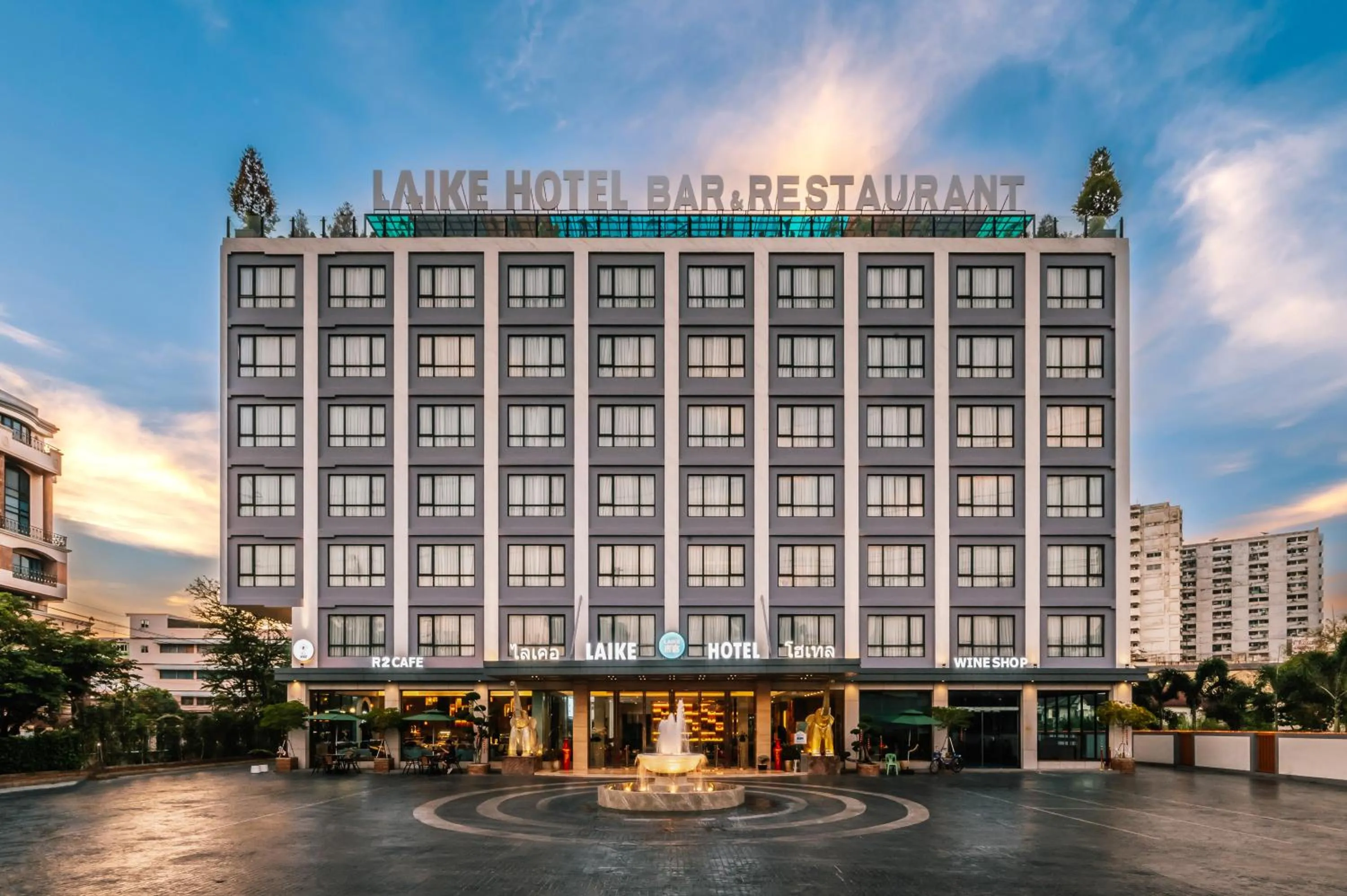 Property building in Laike Hotel