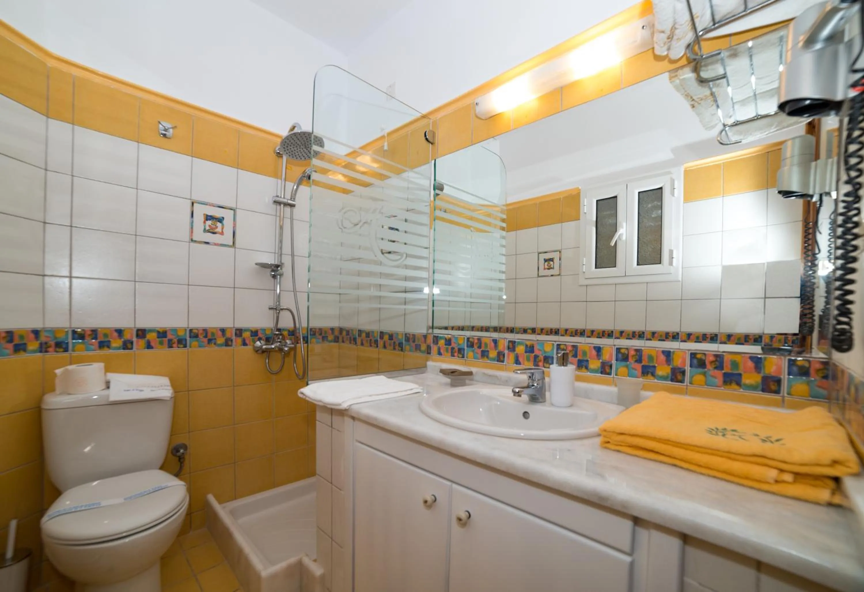 Bathroom in Andreolas Luxury Suites