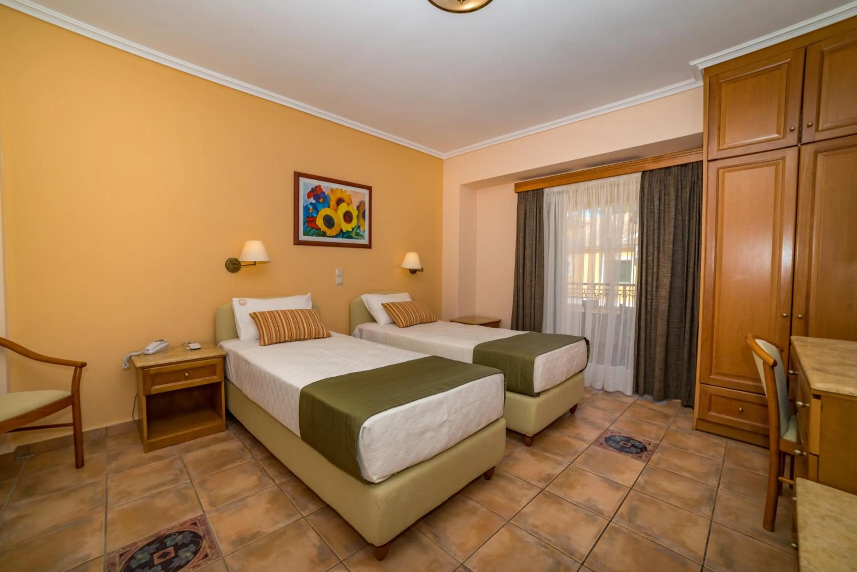 Bedroom, Bed in Andreolas Luxury Suites