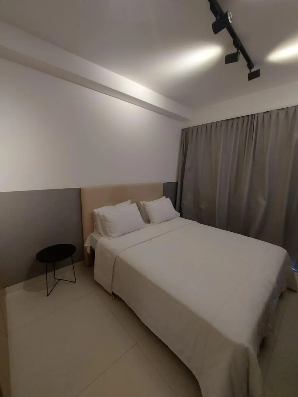 Bedroom, Bed in Lindo studio em Moema