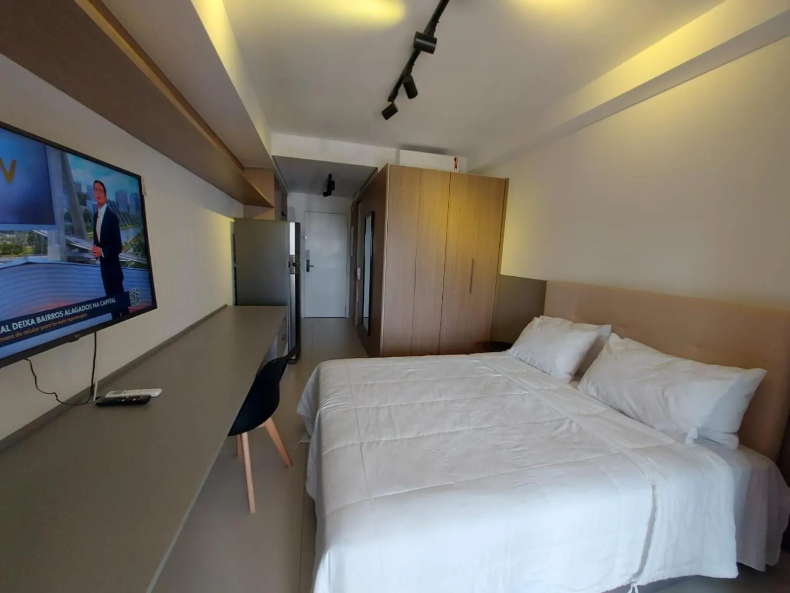 Bed in Lindo studio em Moema
