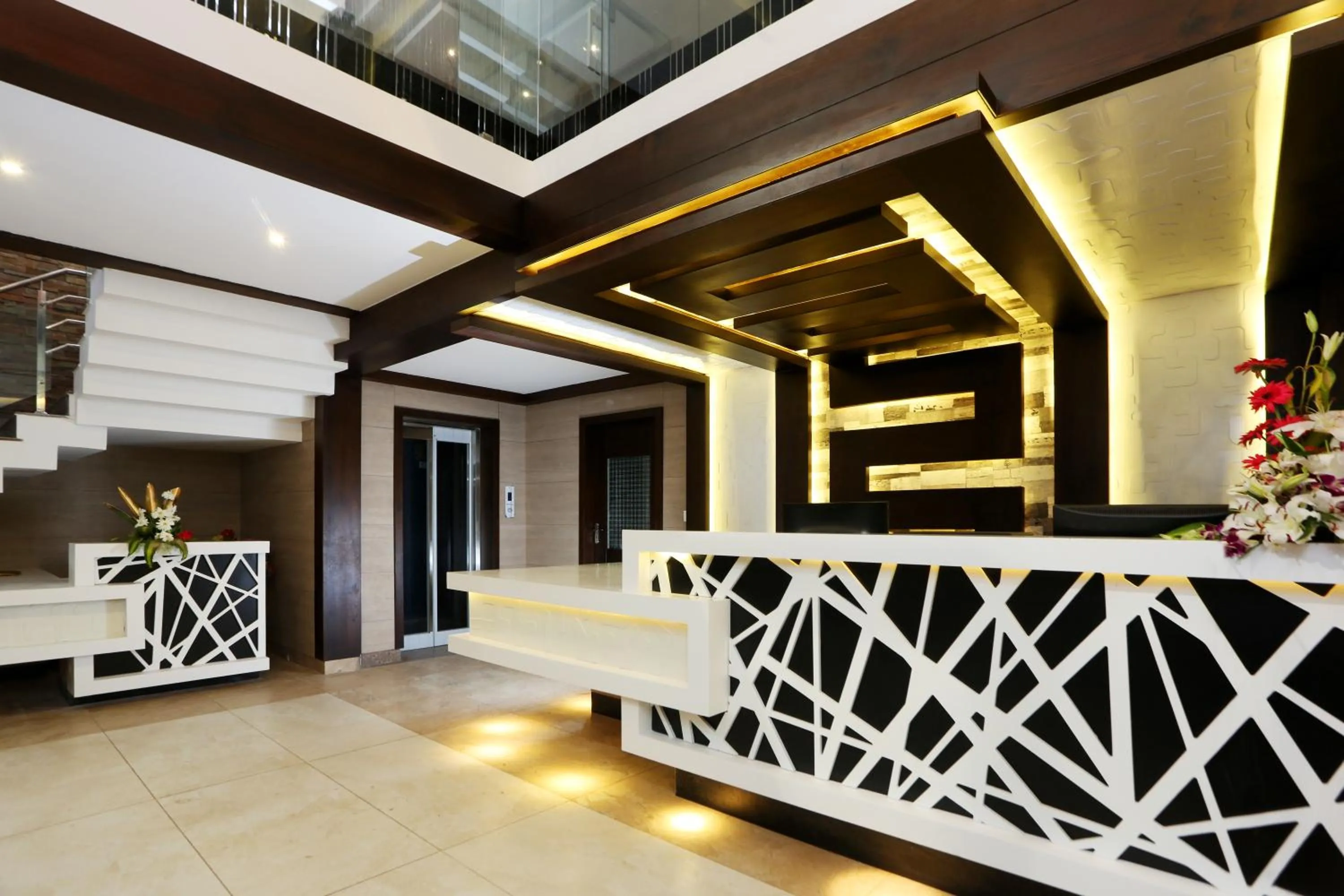 Lobby or reception in moriz inz
