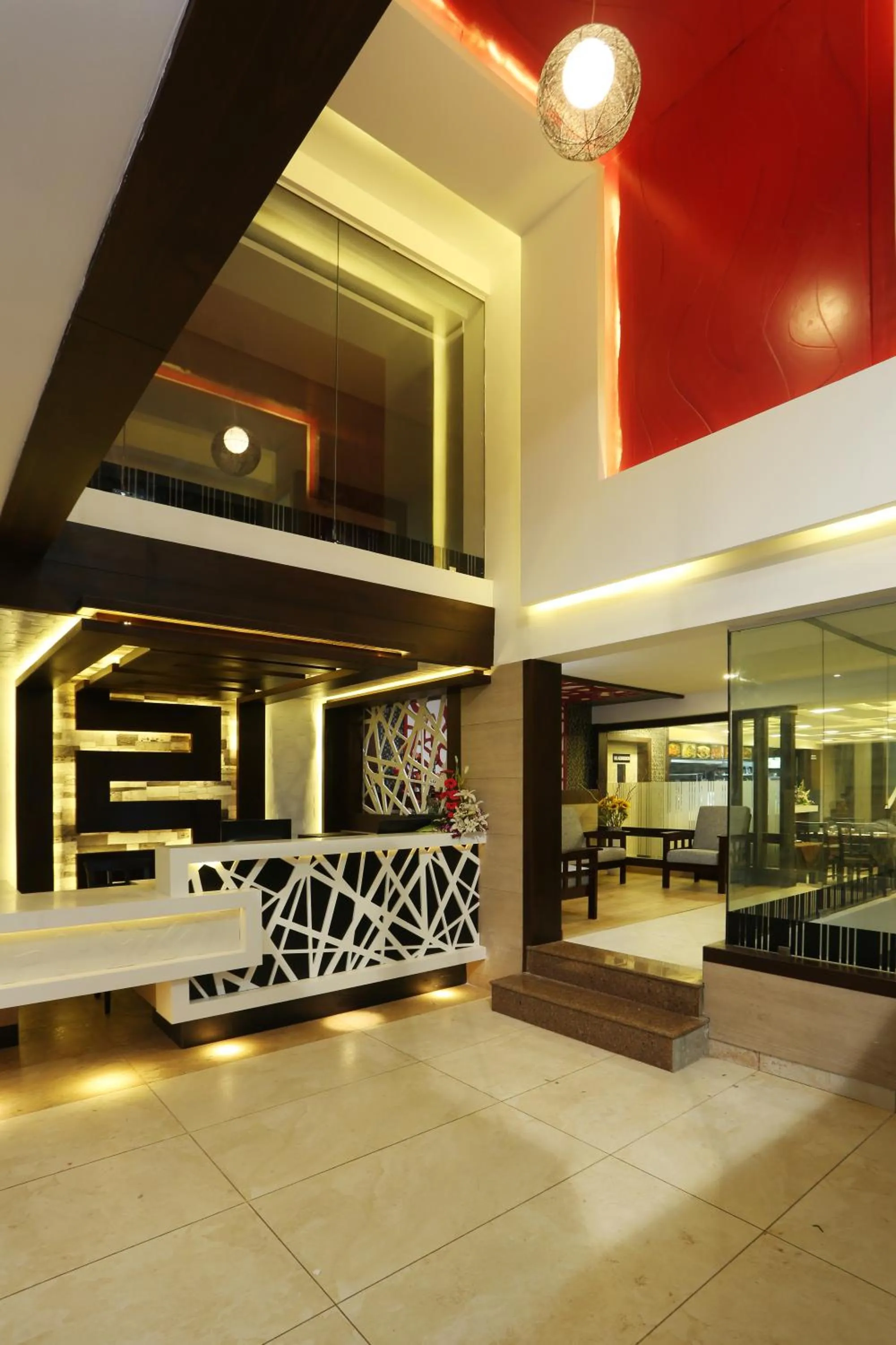 Seating area in moriz inz