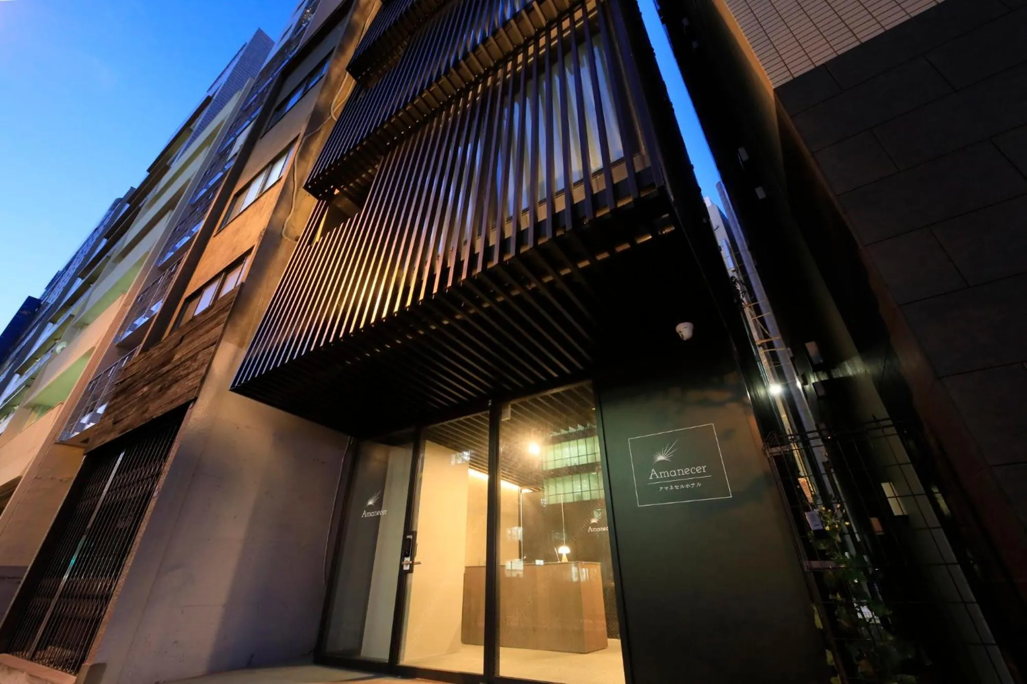 Property building in Amanecer Hotel