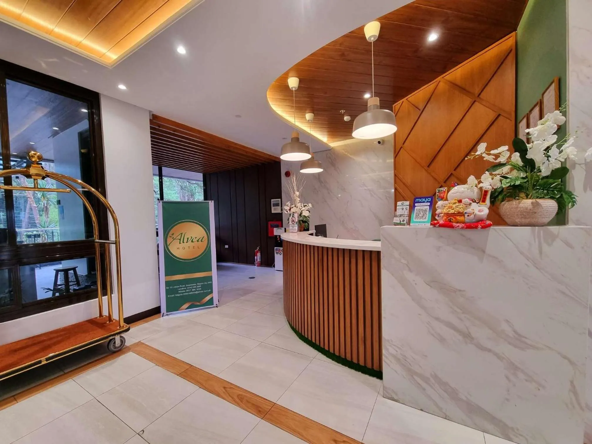 Lobby or reception in Alvea Hotel and Residences