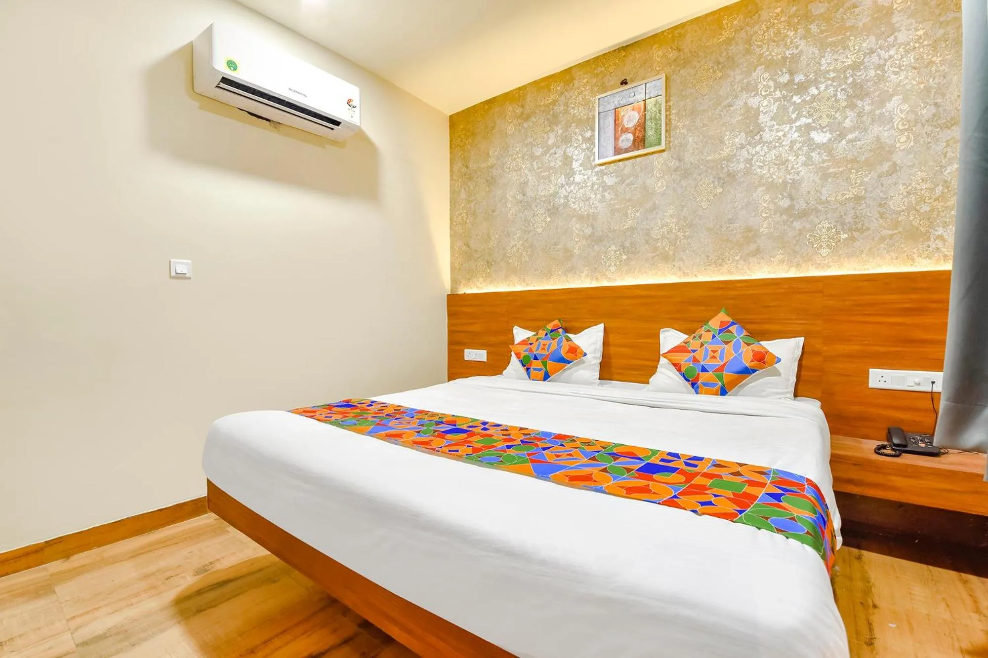 Bed in FabHotel KPL Prime