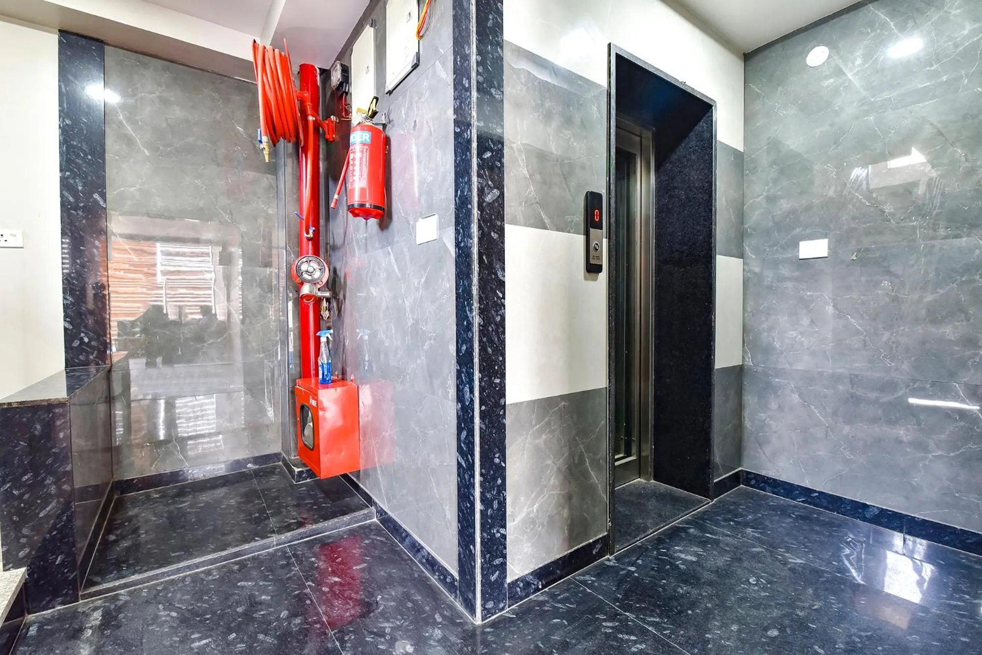 elevator in FabHotel KPL Prime
