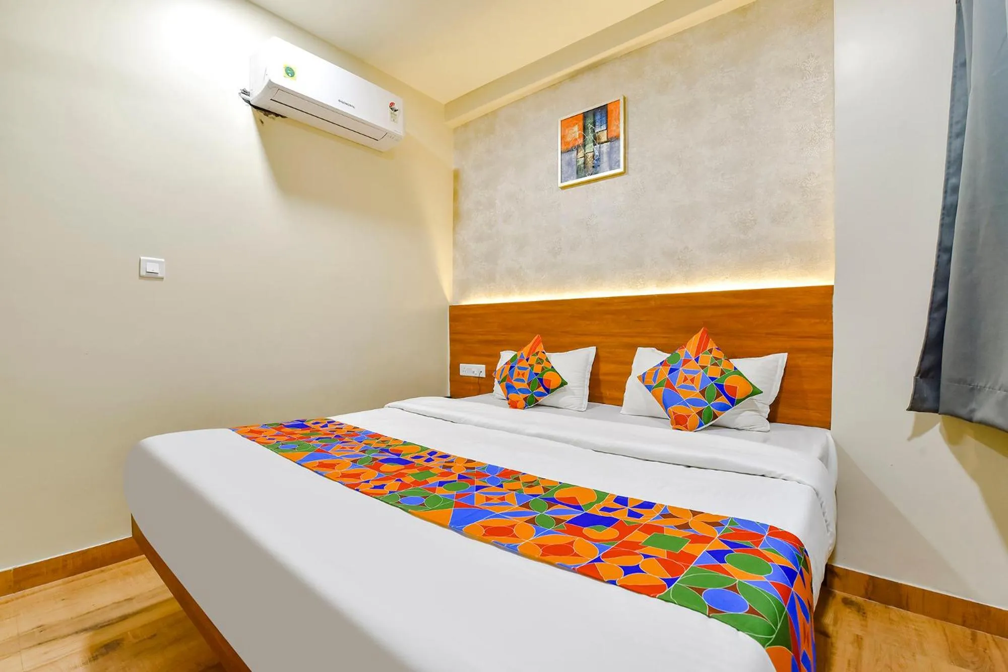 Bed in FabHotel KPL Prime