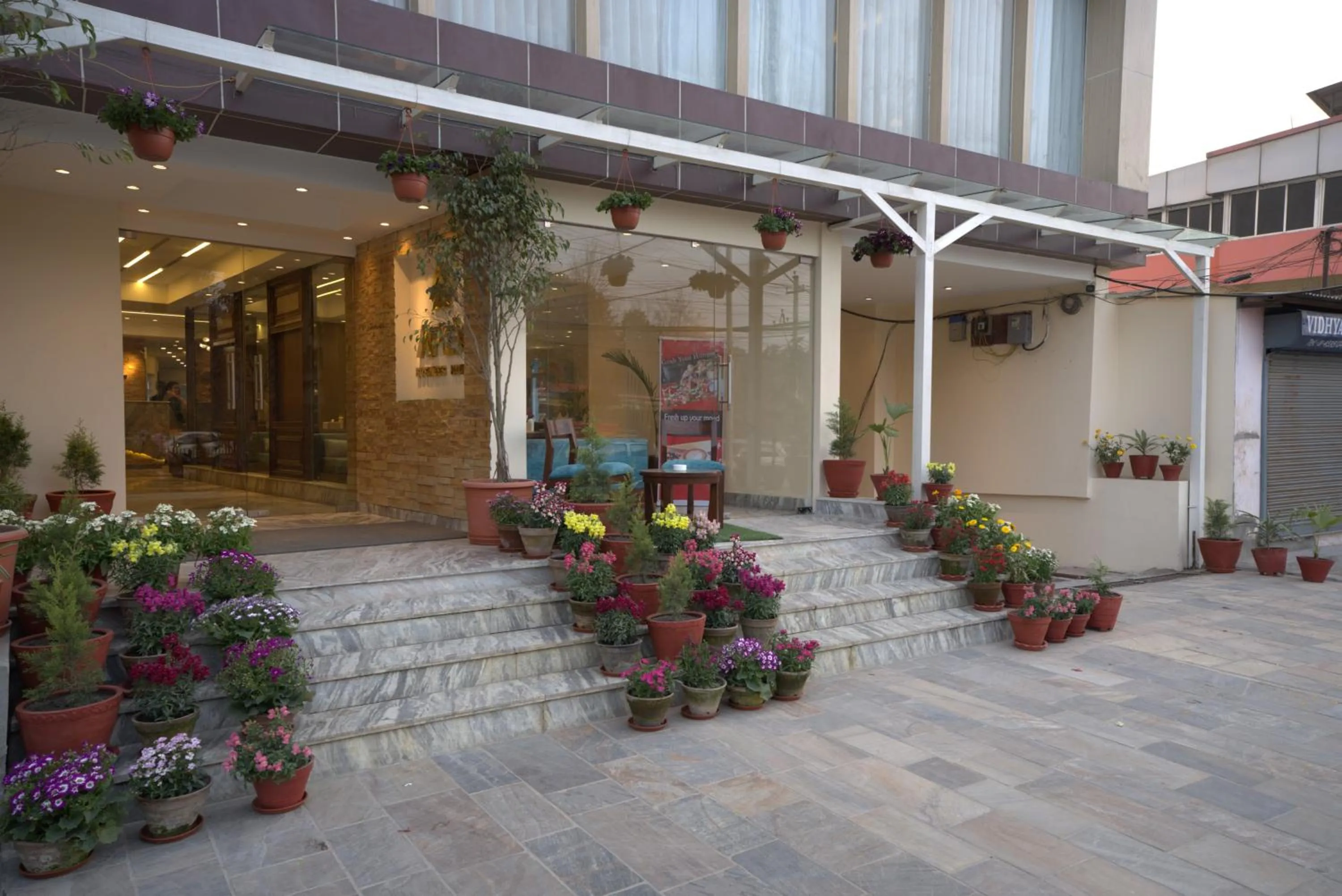 Facade/entrance in Apex Business Hotel - Tribhuvan International Airport, Kathmandu