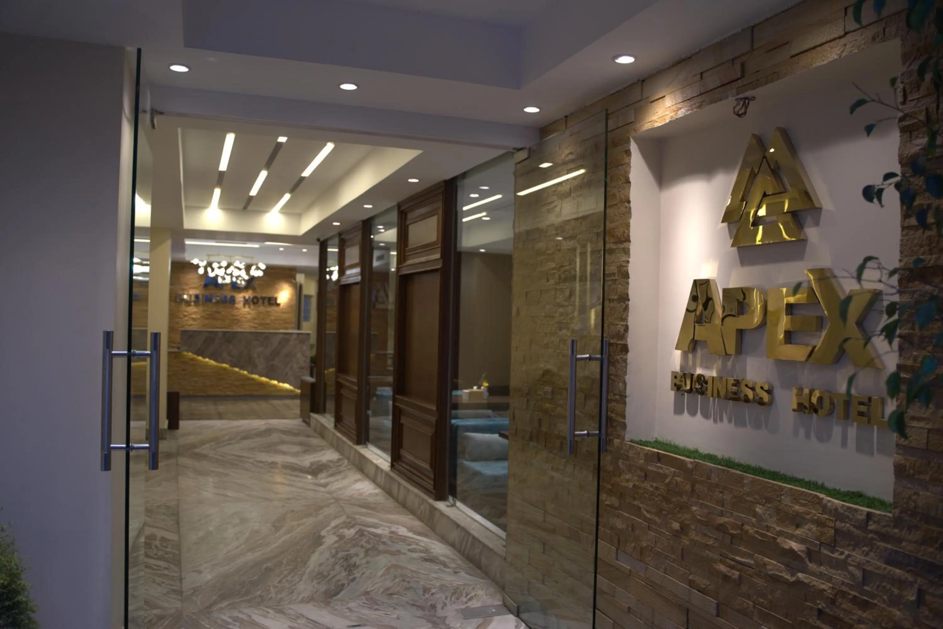 Facade/entrance in Apex Business Hotel - Tribhuvan International Airport, Kathmandu