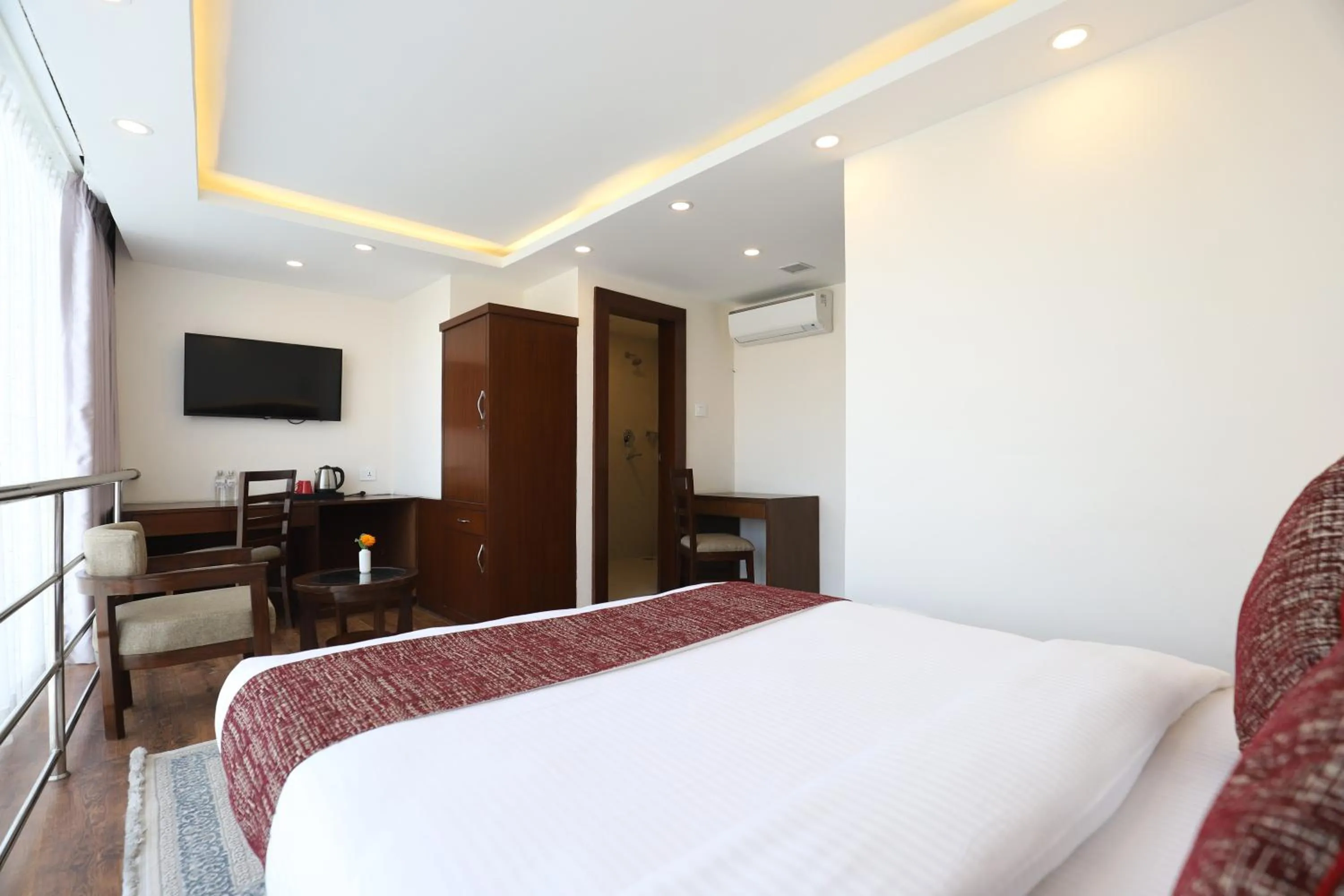 Bed in Apex Business Hotel - Tribhuvan International Airport, Kathmandu