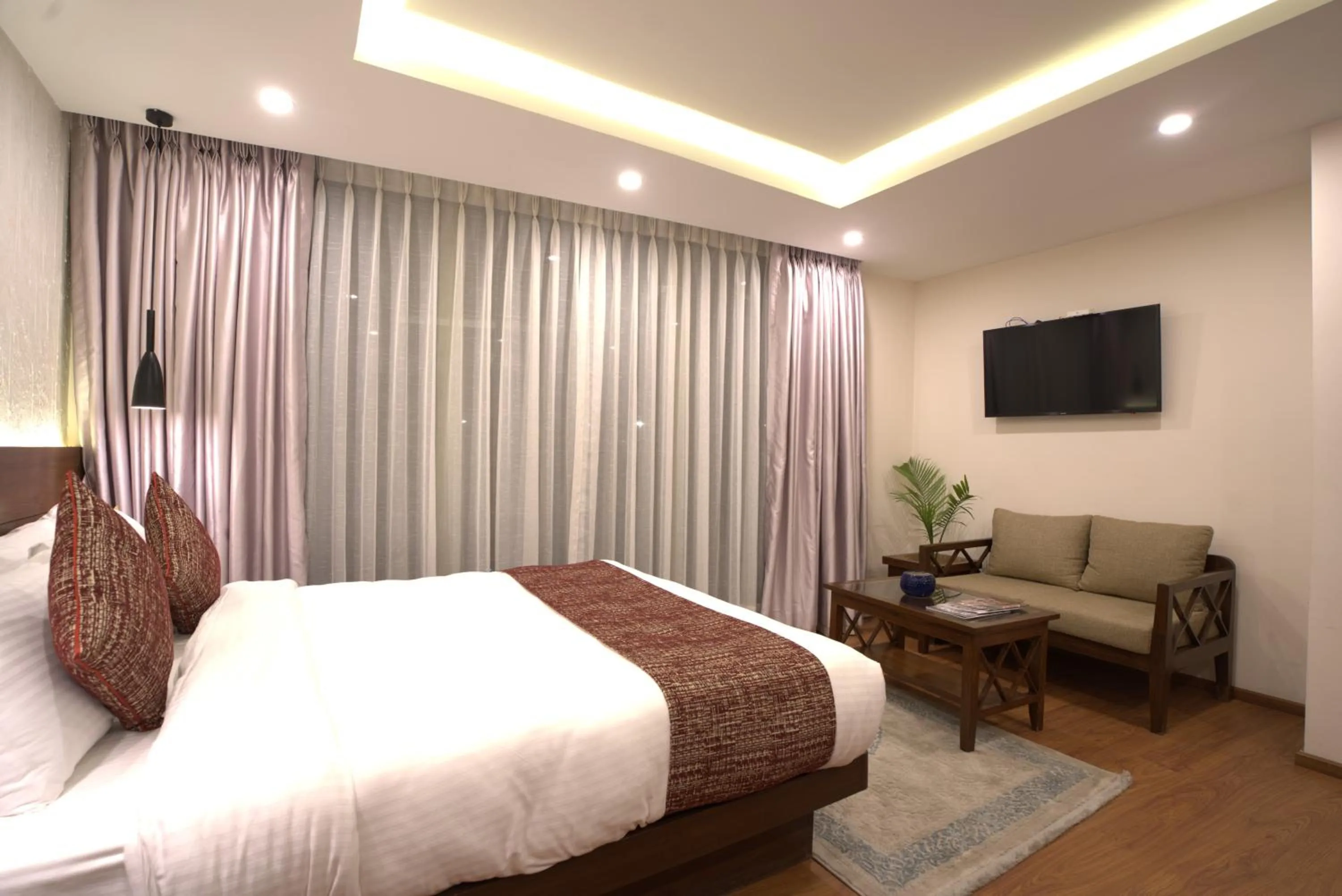 Bed in Apex Business Hotel - Tribhuvan International Airport, Kathmandu