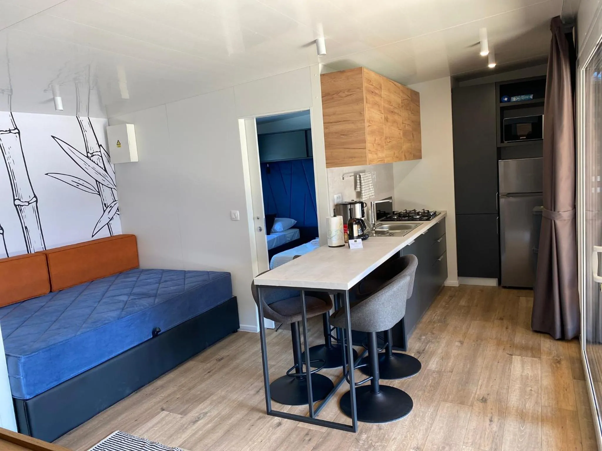 Bed in Mobile Home Saky, Biograd na Moru
