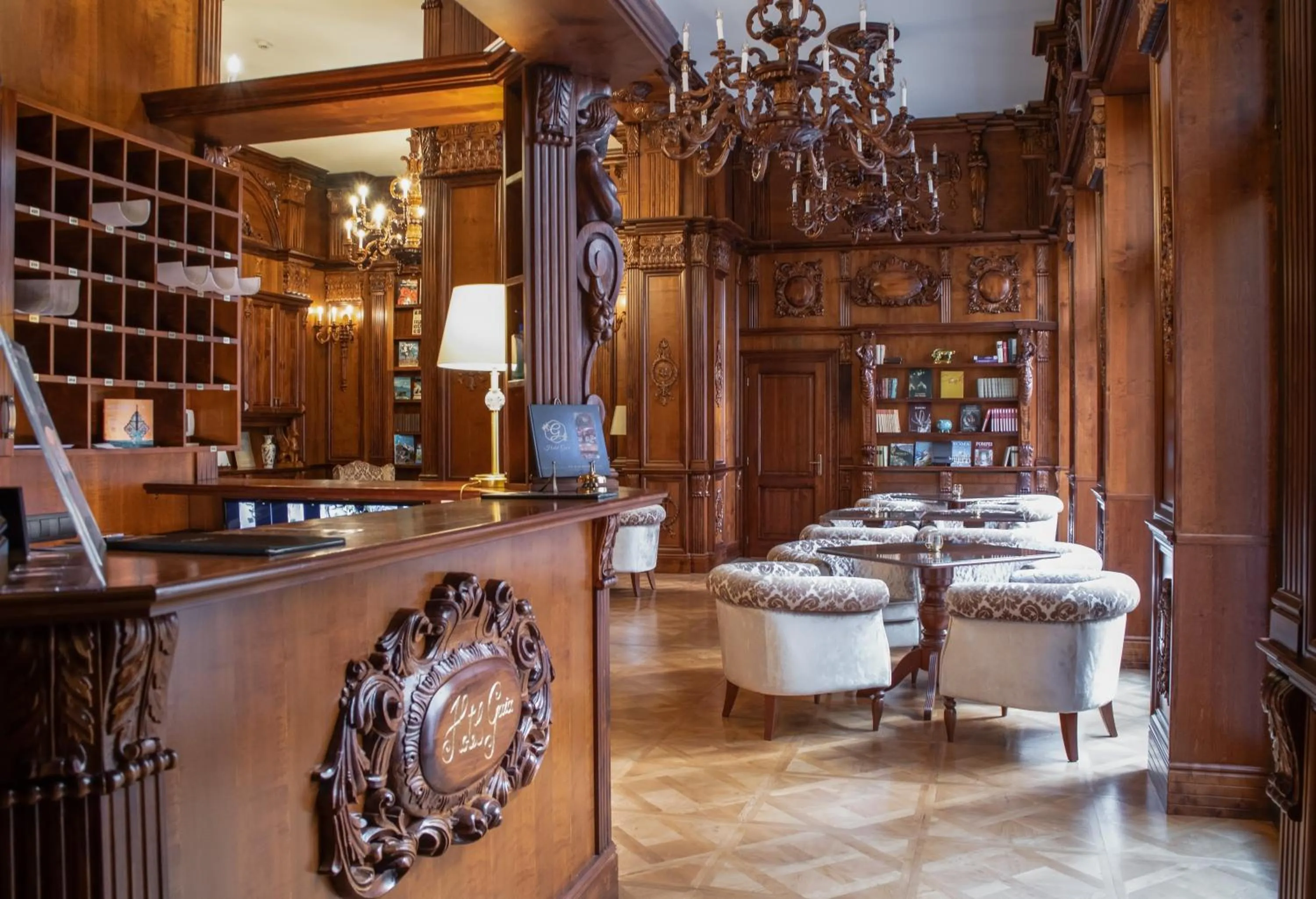 Lobby or reception in Boutique Hotel Gaia