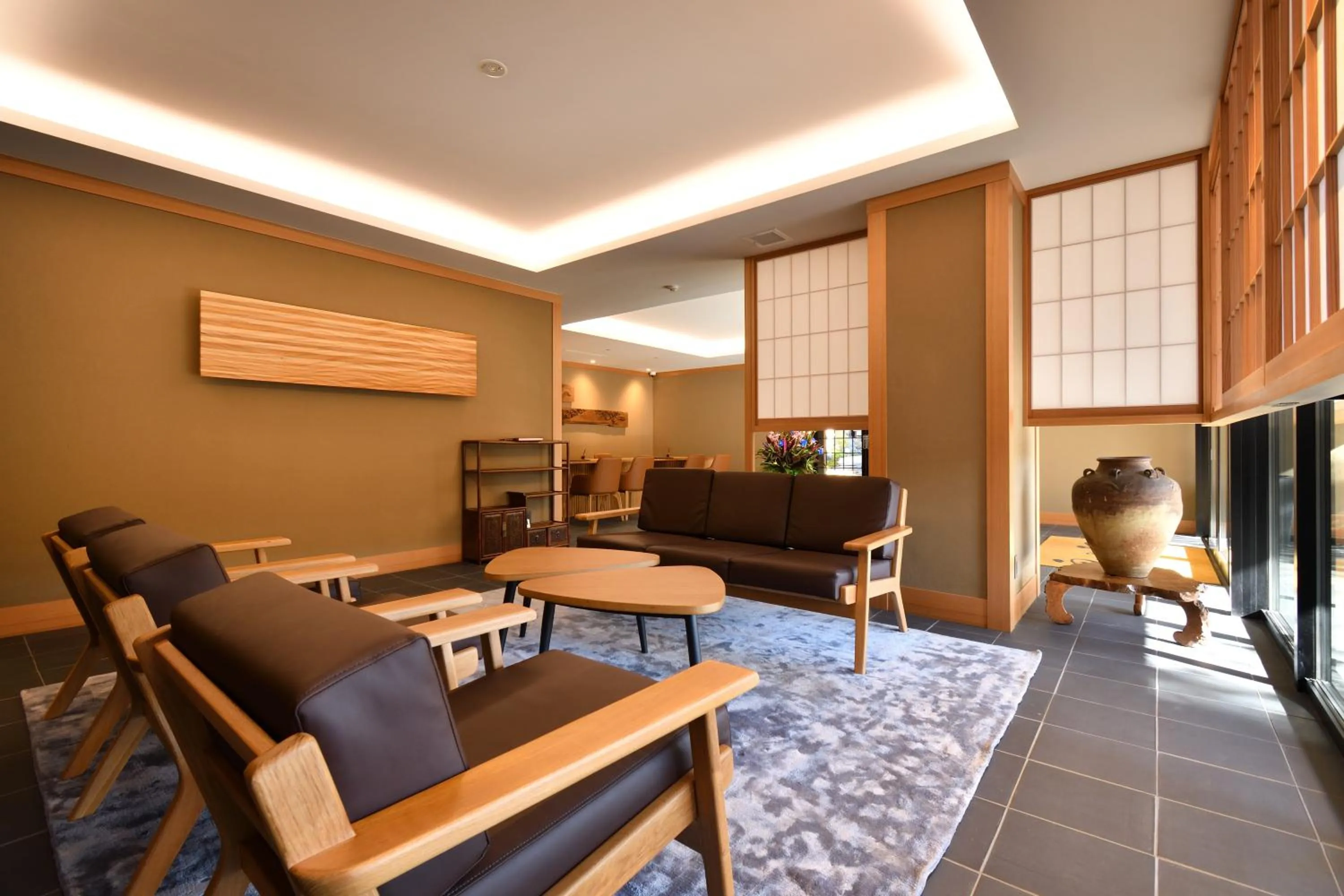 Living room in Oni no Sumika