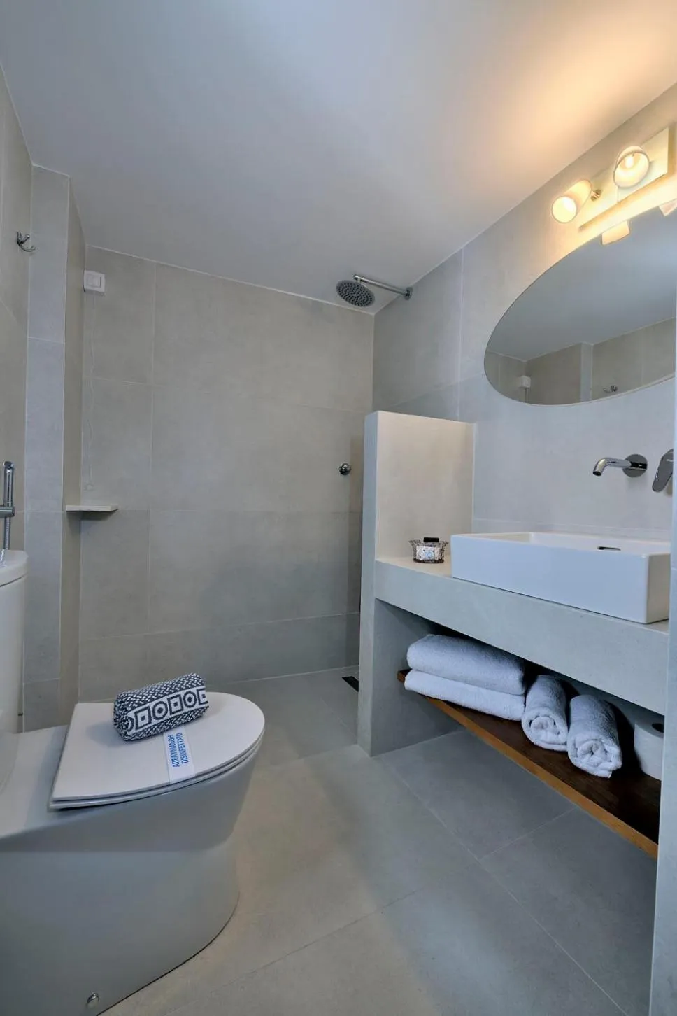 Bathroom in Dryades & Orion Hotel