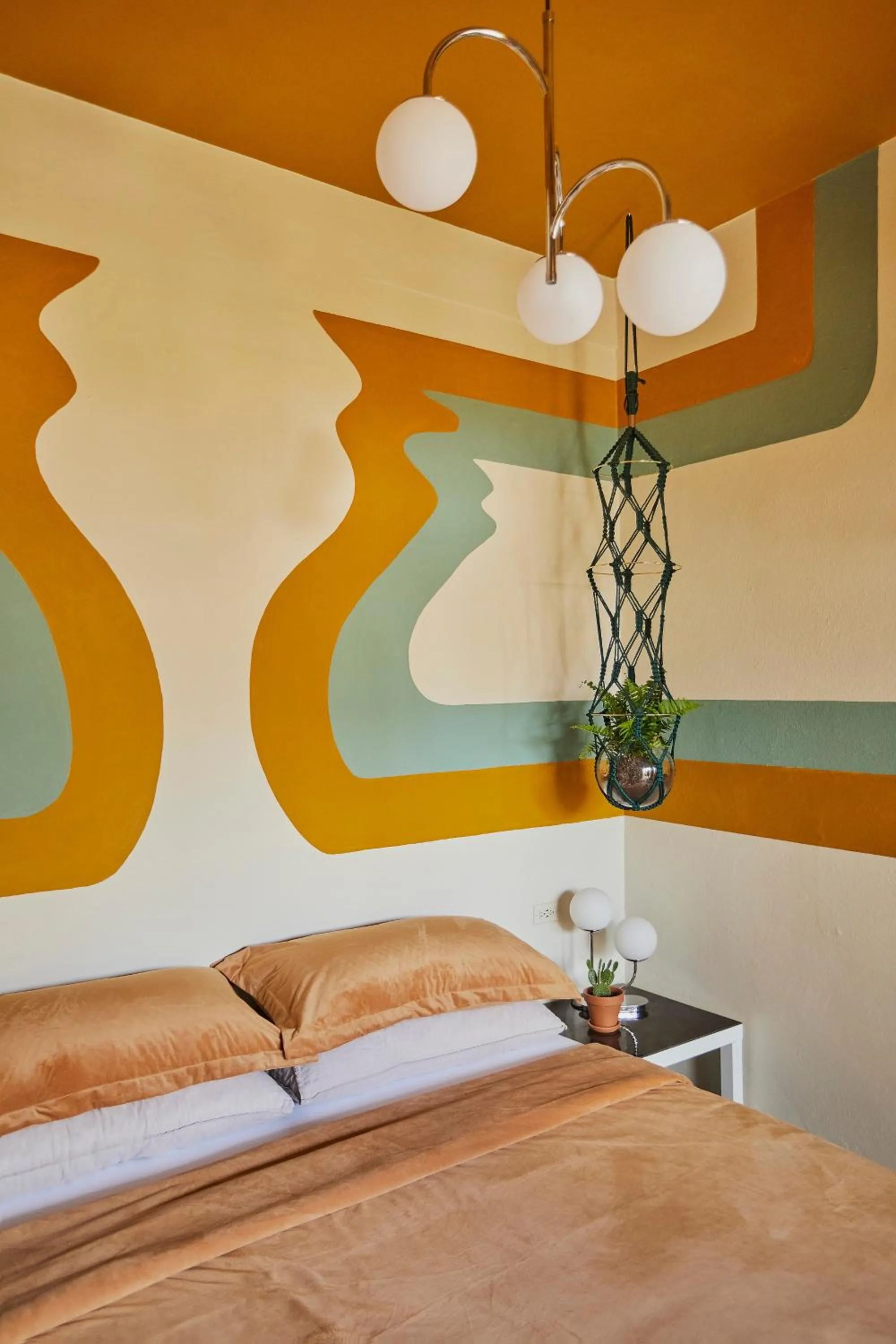 Bed in MOOD HAUS by DW - 70's Retro Stays