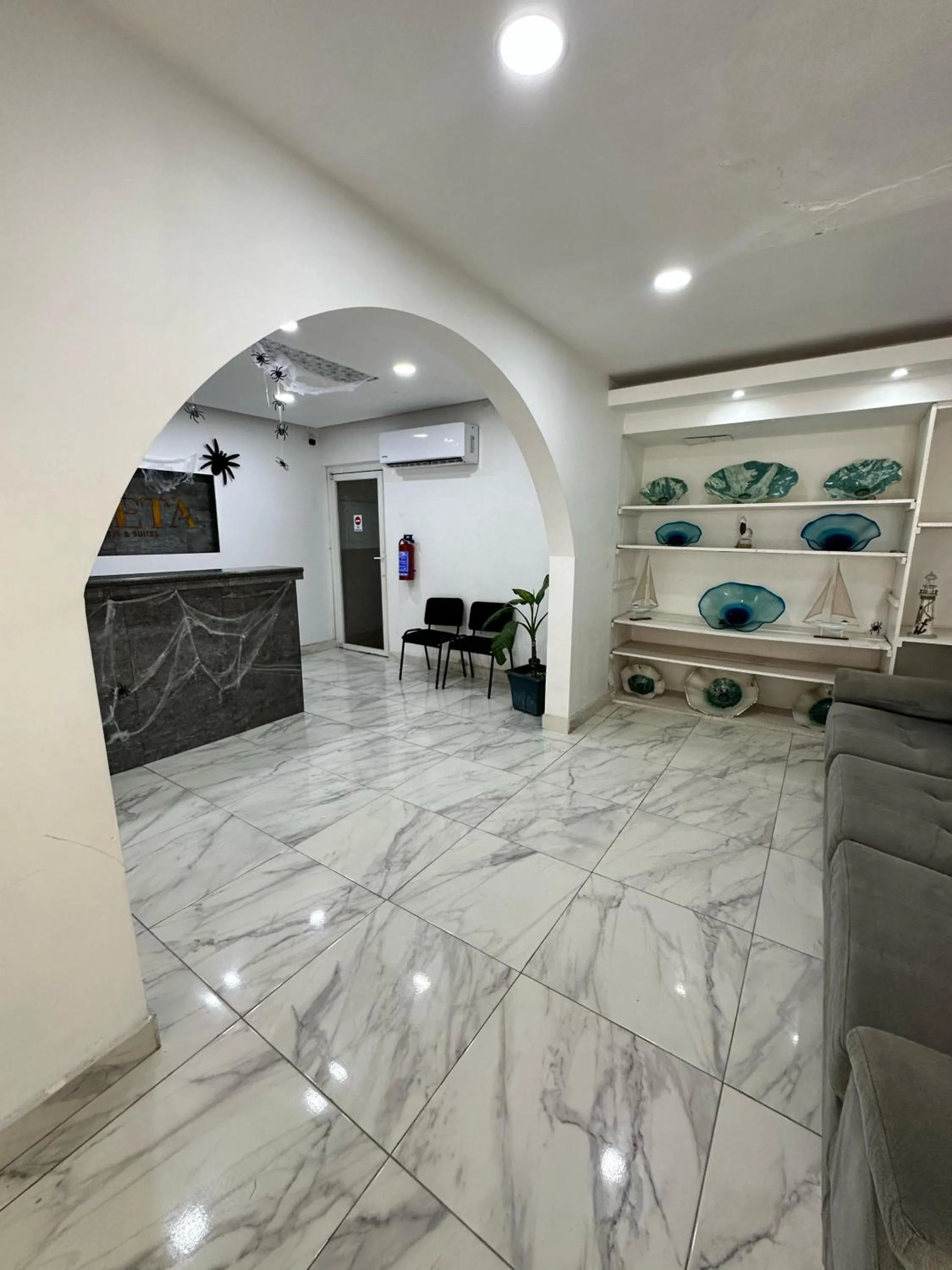 Lobby or reception in Creta Hotel & Suites