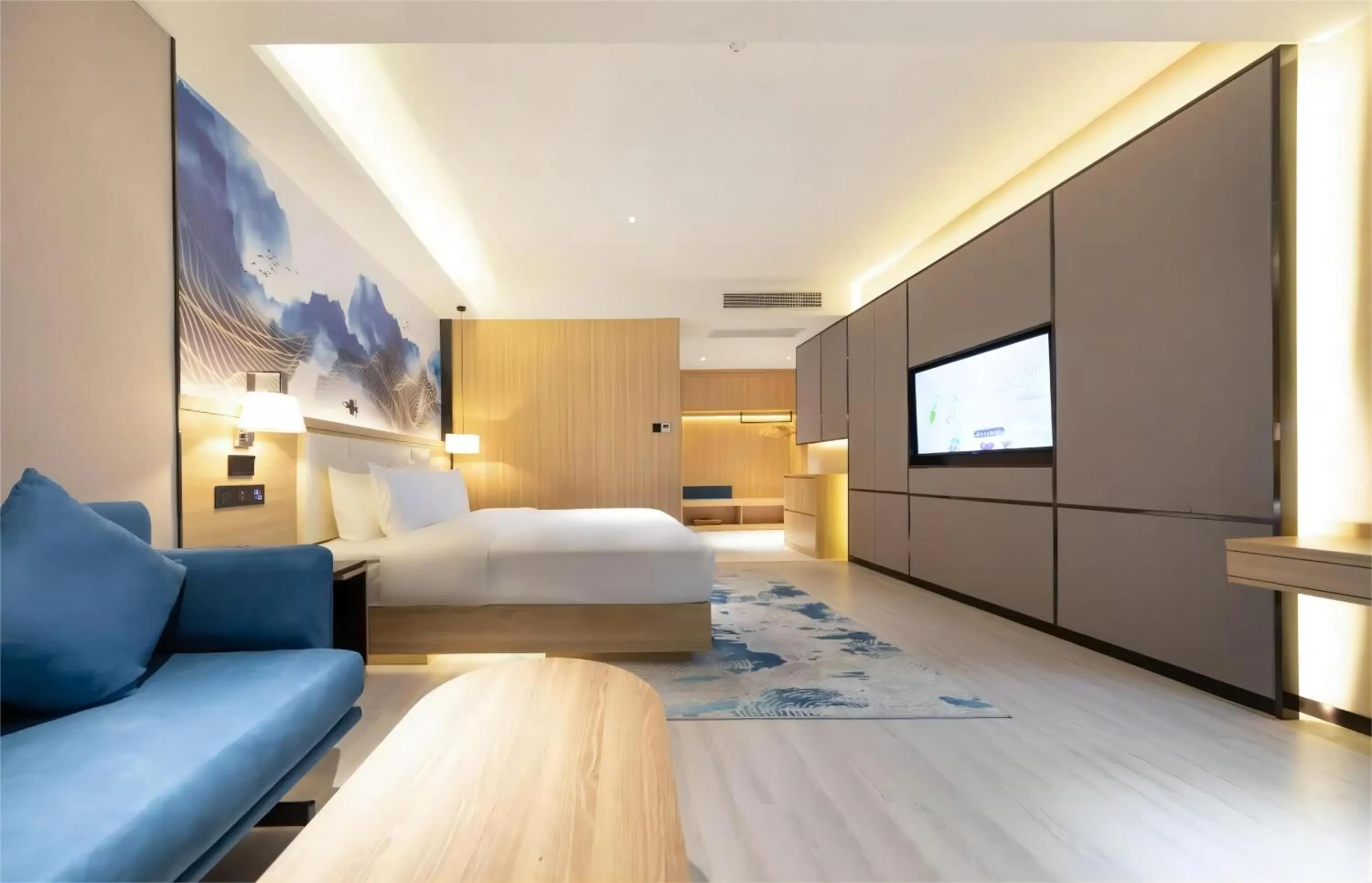 Bed in Ausotel by Argyle Baiyun International Airport Renhe Metro Exit B