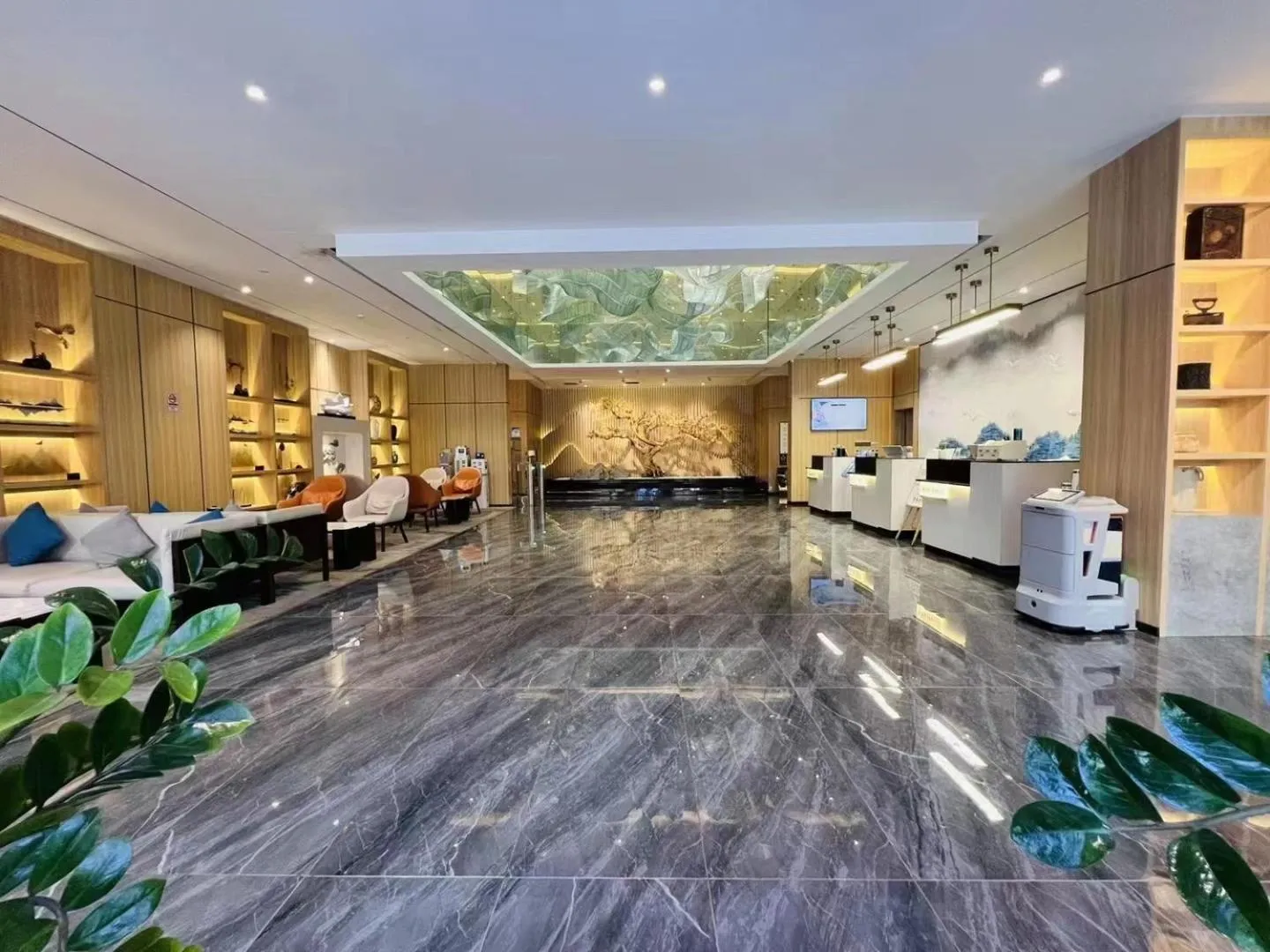 Lobby or reception in Ausotel by Argyle Baiyun International Airport Renhe Metro Exit B