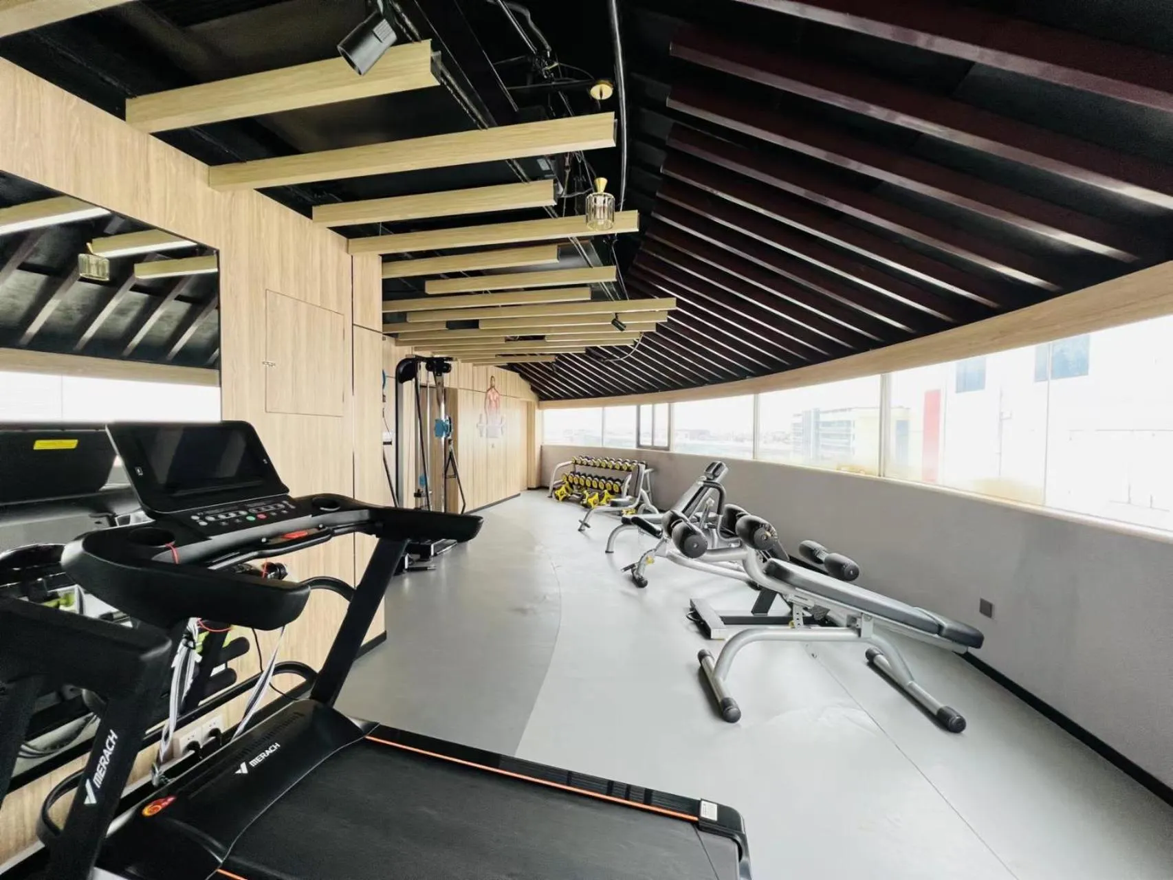 Fitness centre/facilities in Ausotel by Argyle Baiyun International Airport Renhe Metro Exit B