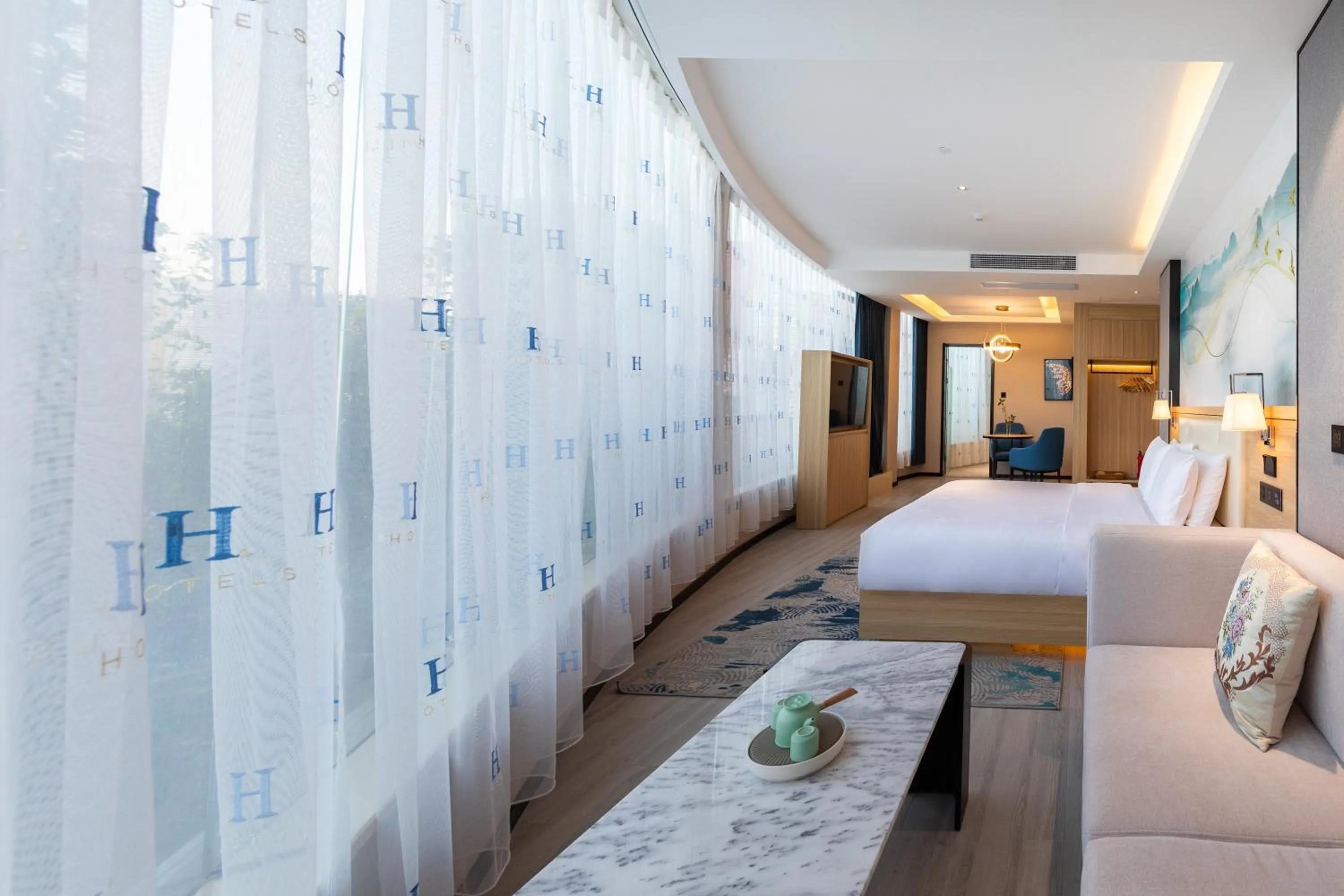 Photo of the whole room, Bed in Ausotel by Argyle Baiyun International Airport Renhe Metro Exit B