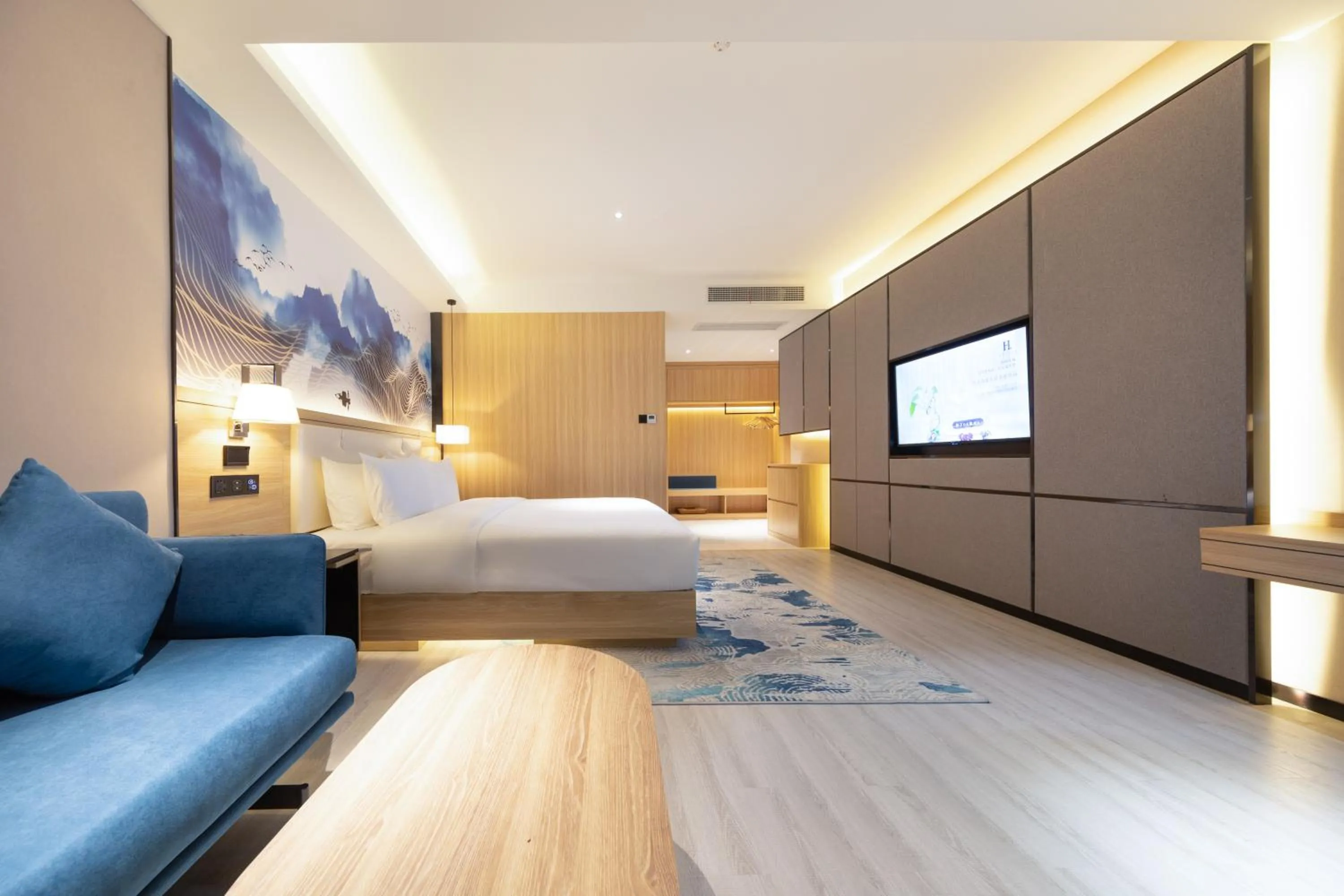 Bed in Ausotel by Argyle Baiyun International Airport Renhe Metro Exit B