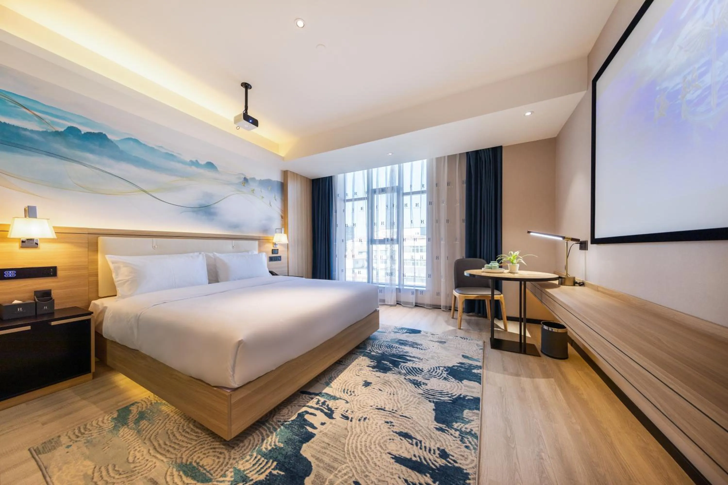 Bed in Ausotel by Argyle Baiyun International Airport Renhe Metro Exit B