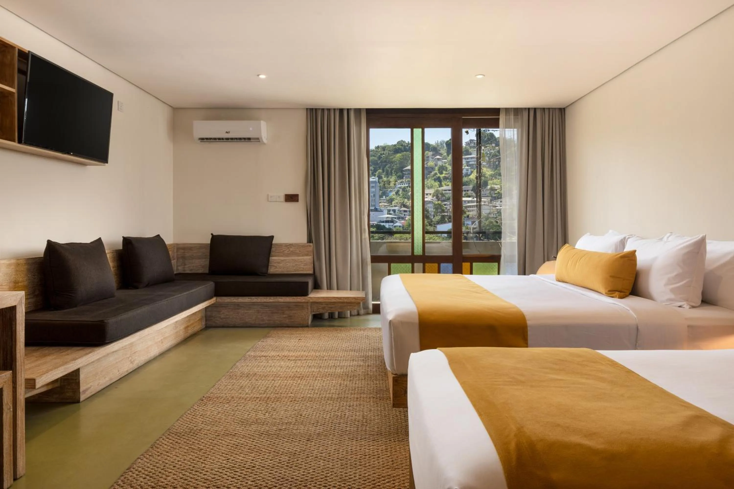 Bed in Lake Avenue Hotel Kandy