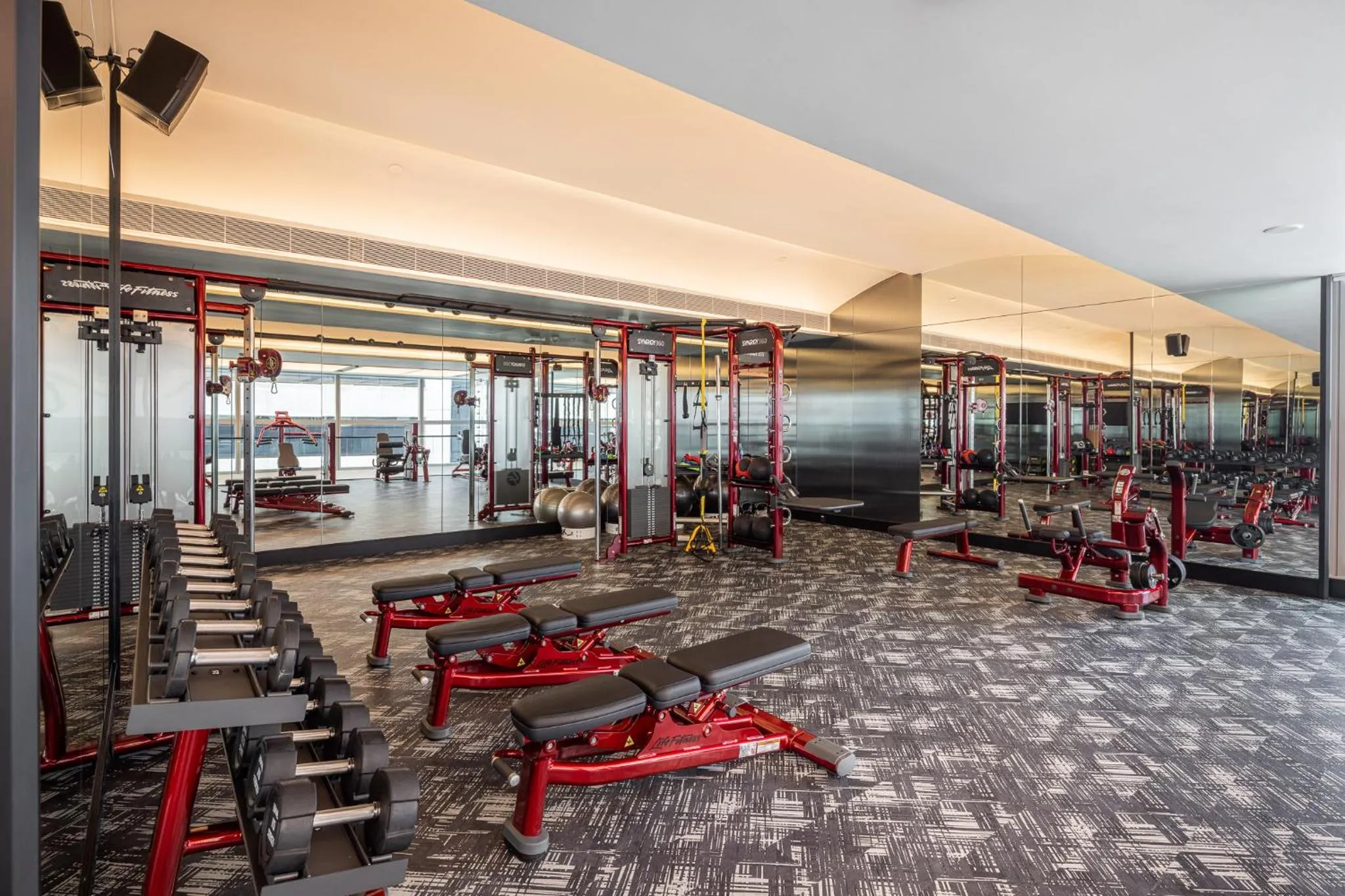 Fitness centre/facilities in Eastin Grand Hotel Phayathai