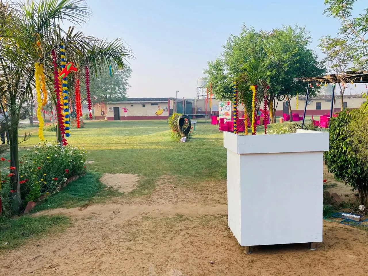 Garden view in Arise Ethnic Village Resort - Manesar Bilaspur