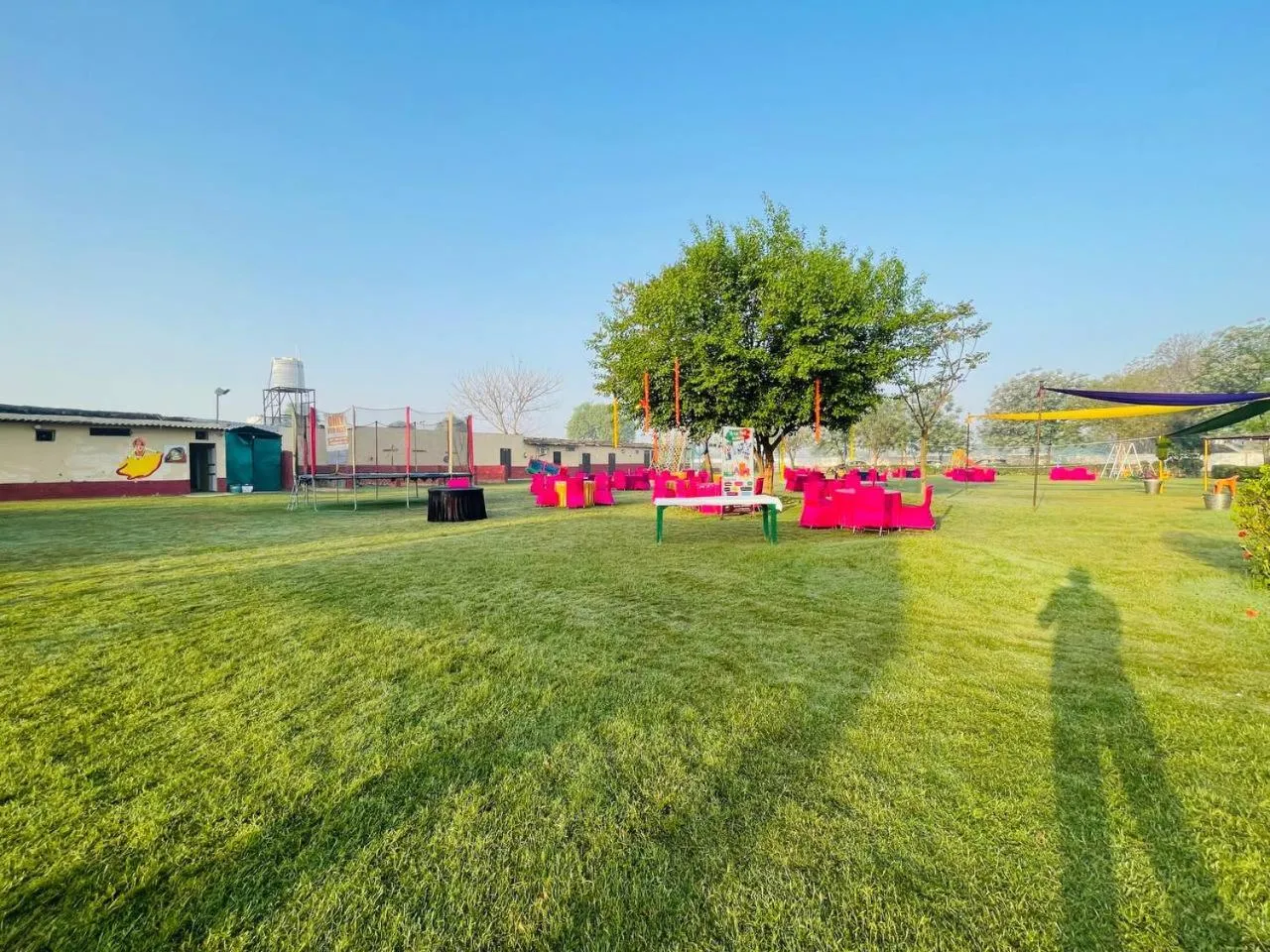 Garden view in Arise Ethnic Village Resort - Manesar Bilaspur