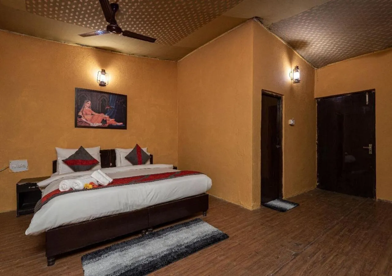 Bed in Arise Ethnic Village Resort - Manesar Bilaspur