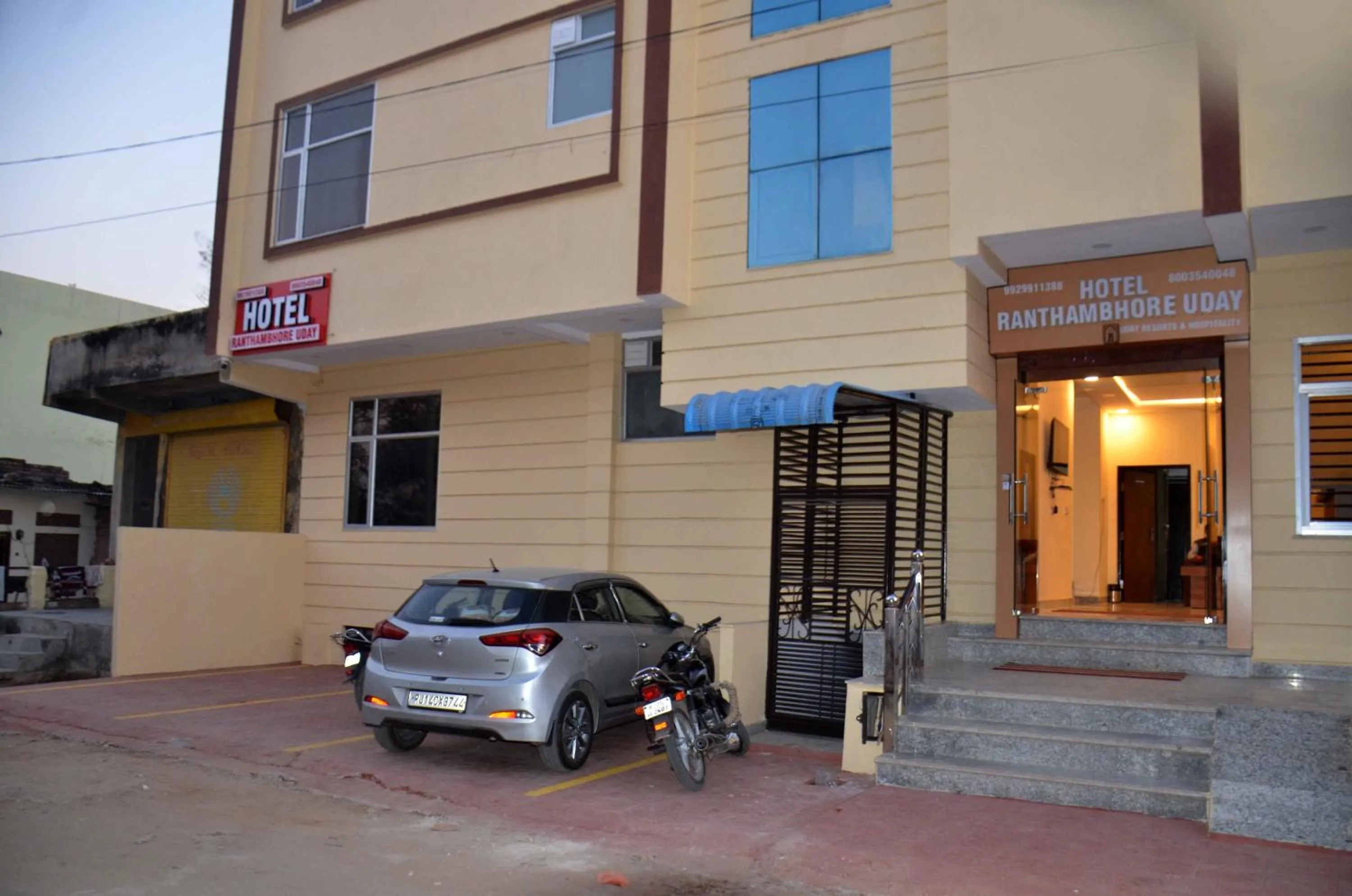 Street view in Hotel Ranthambhore Uday
