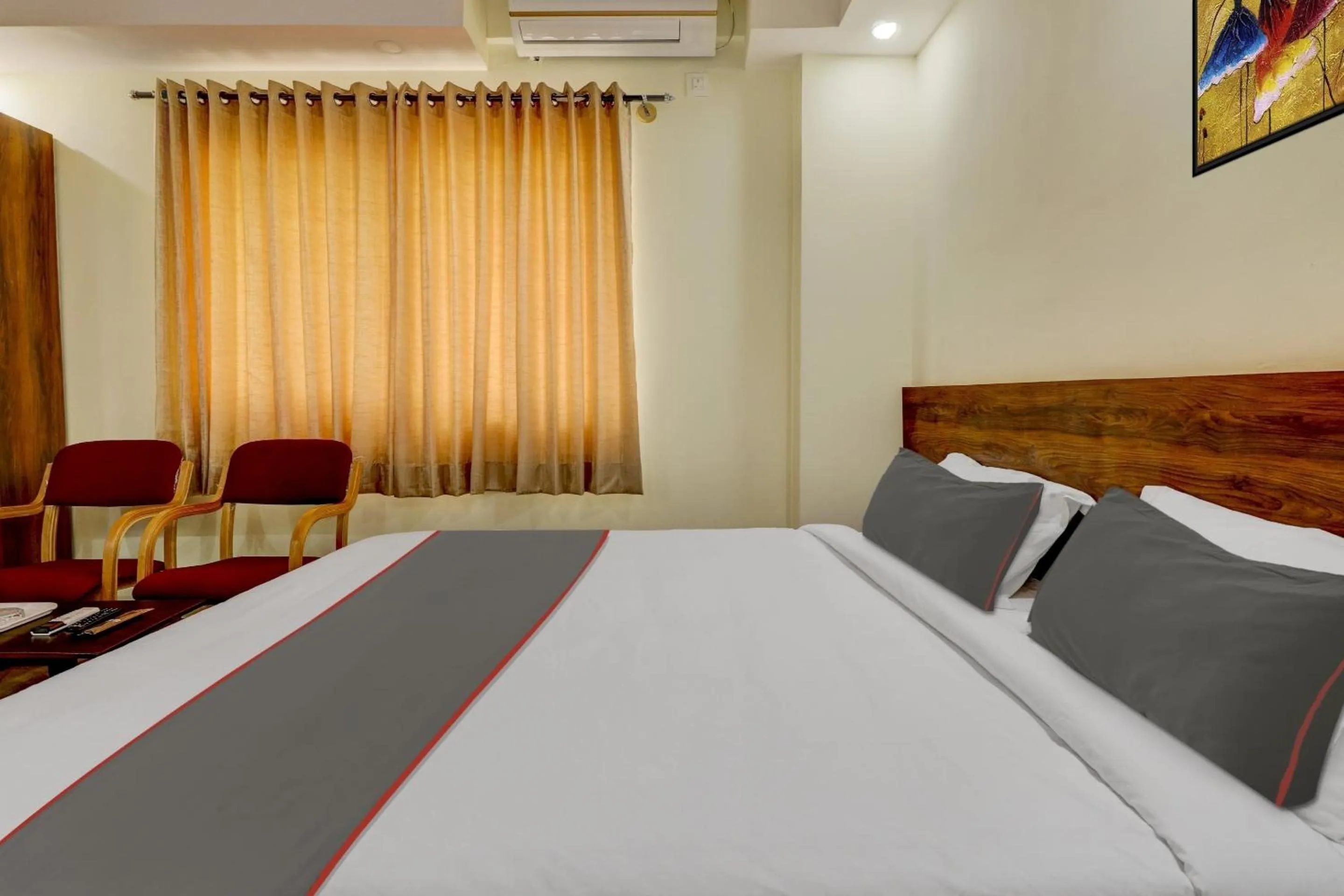Bedroom, Bed in Collection O Hemadri Residency