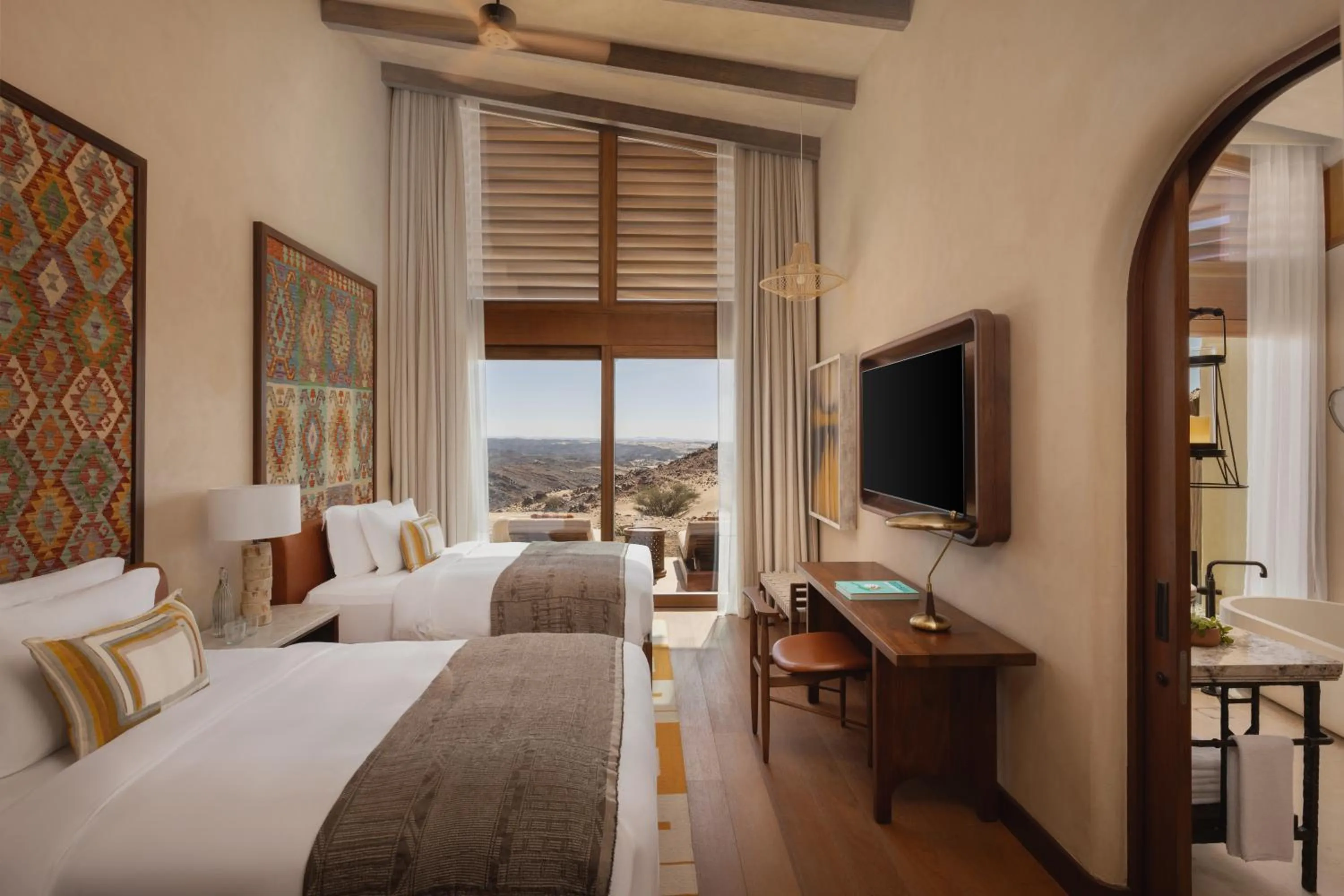 Bedroom, Bed in Six Senses Southern Dunes, The Red Sea