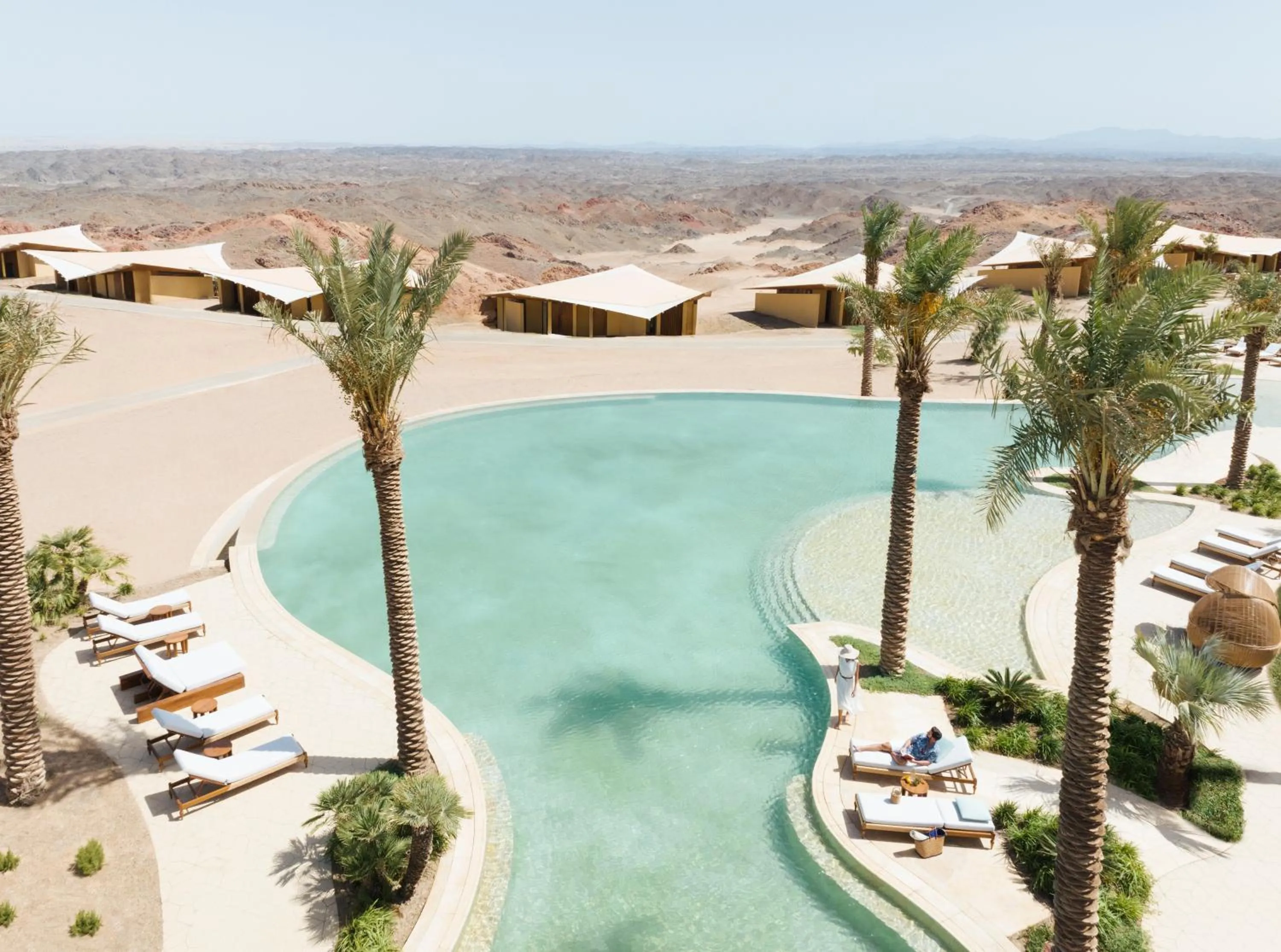 Swimming pool in Six Senses Southern Dunes, The Red Sea