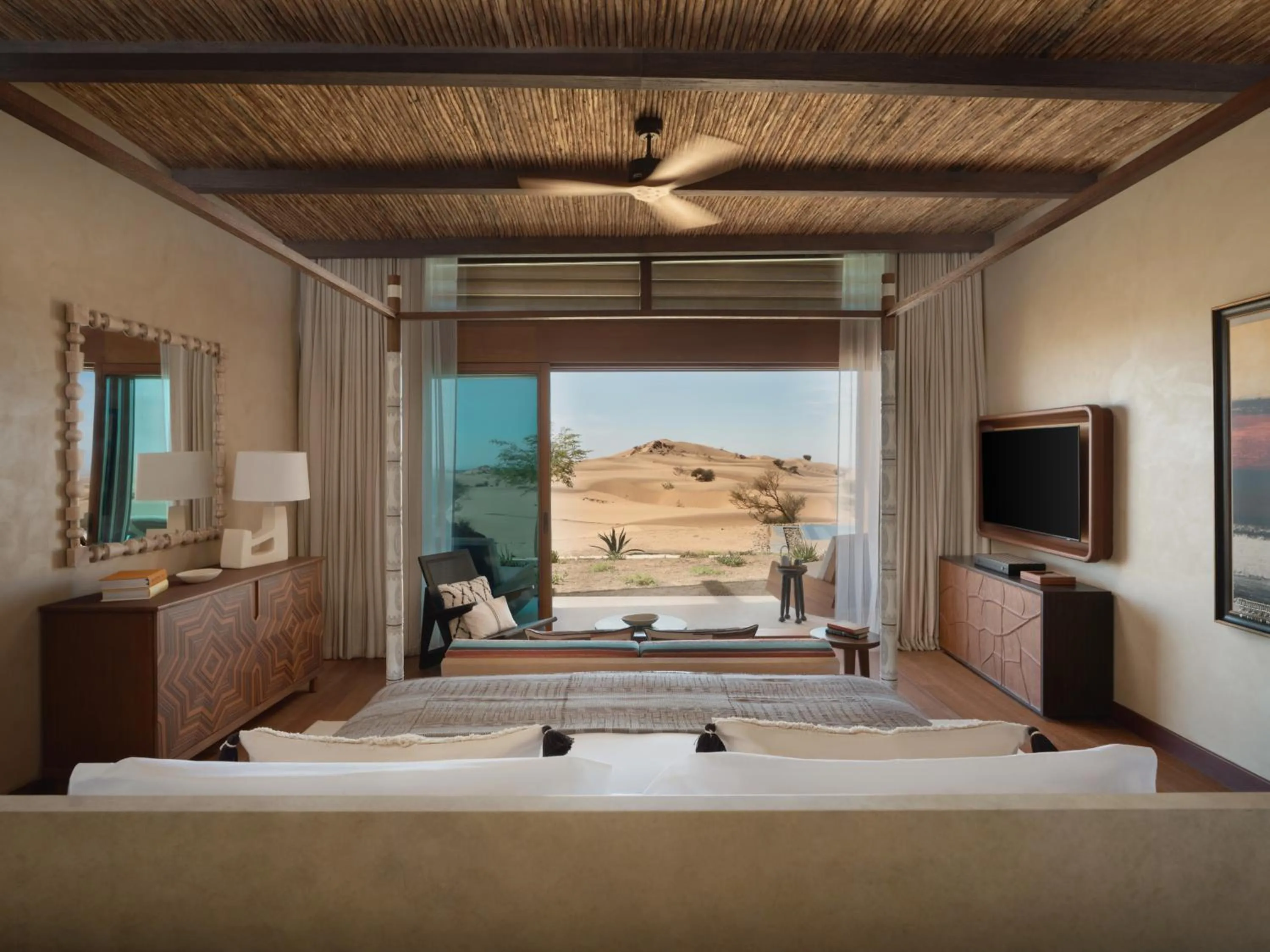 Bed in Six Senses Southern Dunes, The Red Sea