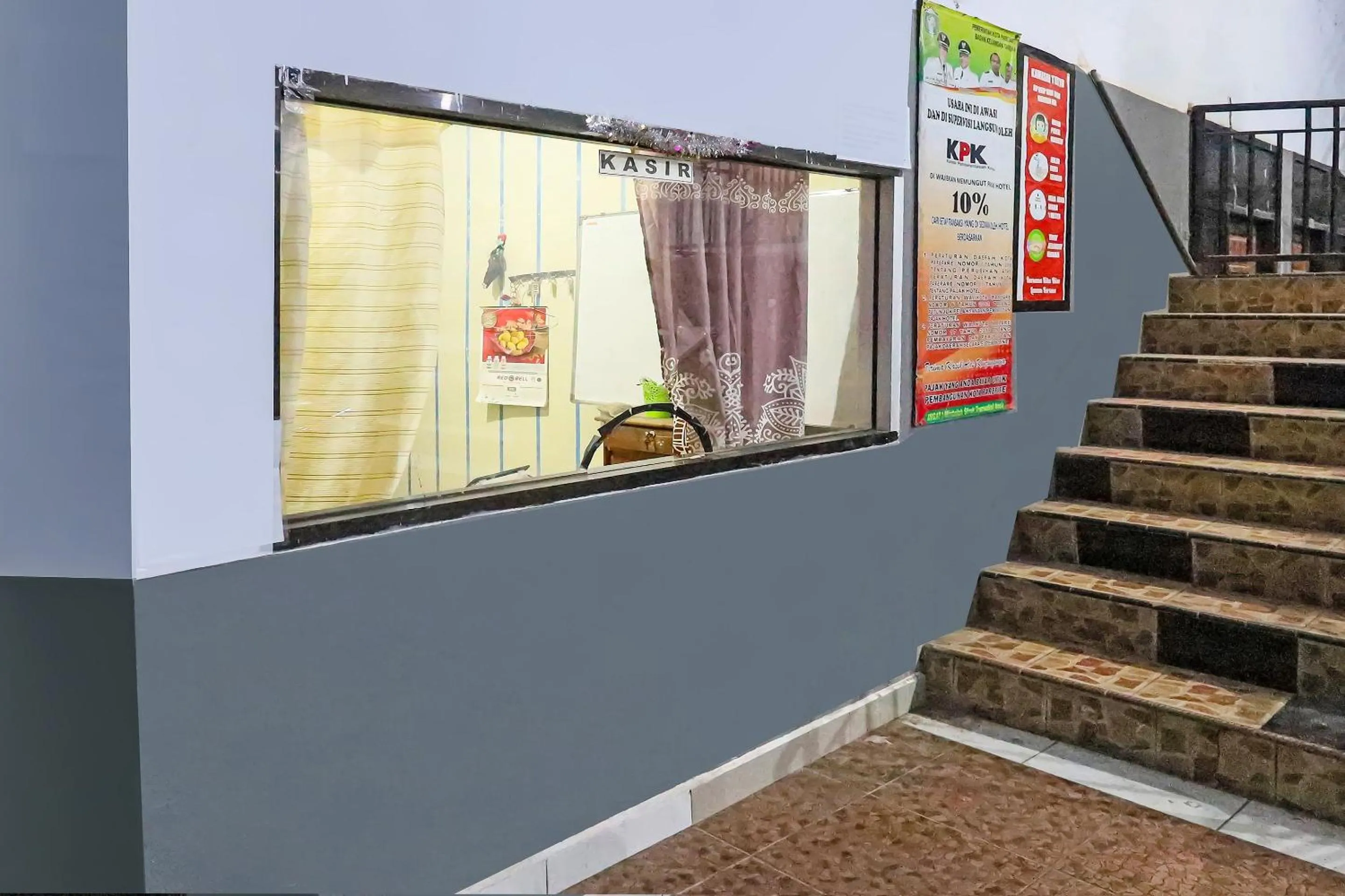 Lobby or reception in Hotel O Penginapan Metro Parepare