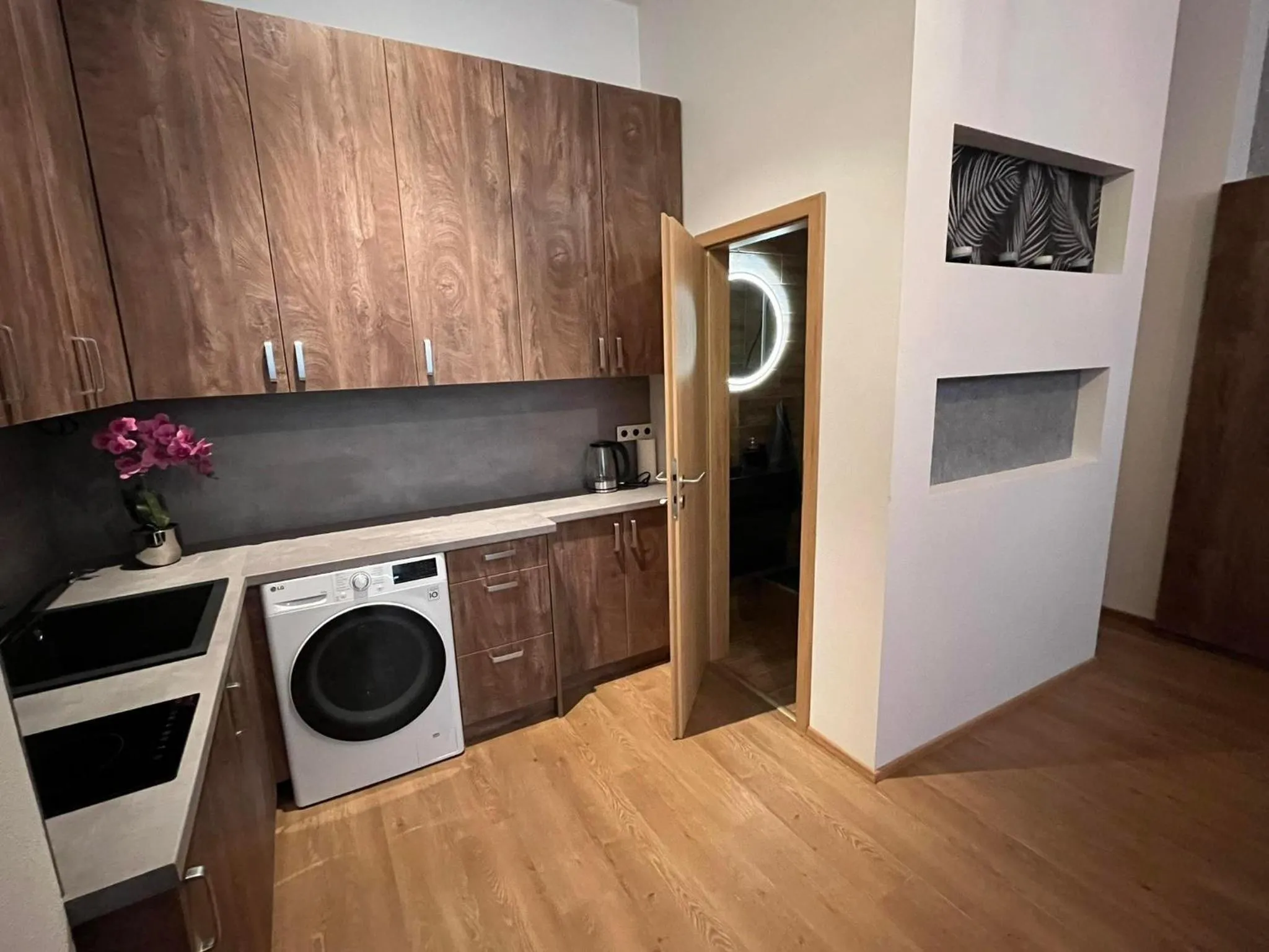 Kitchen or kitchenette in Ubytování Tajemství Lucy