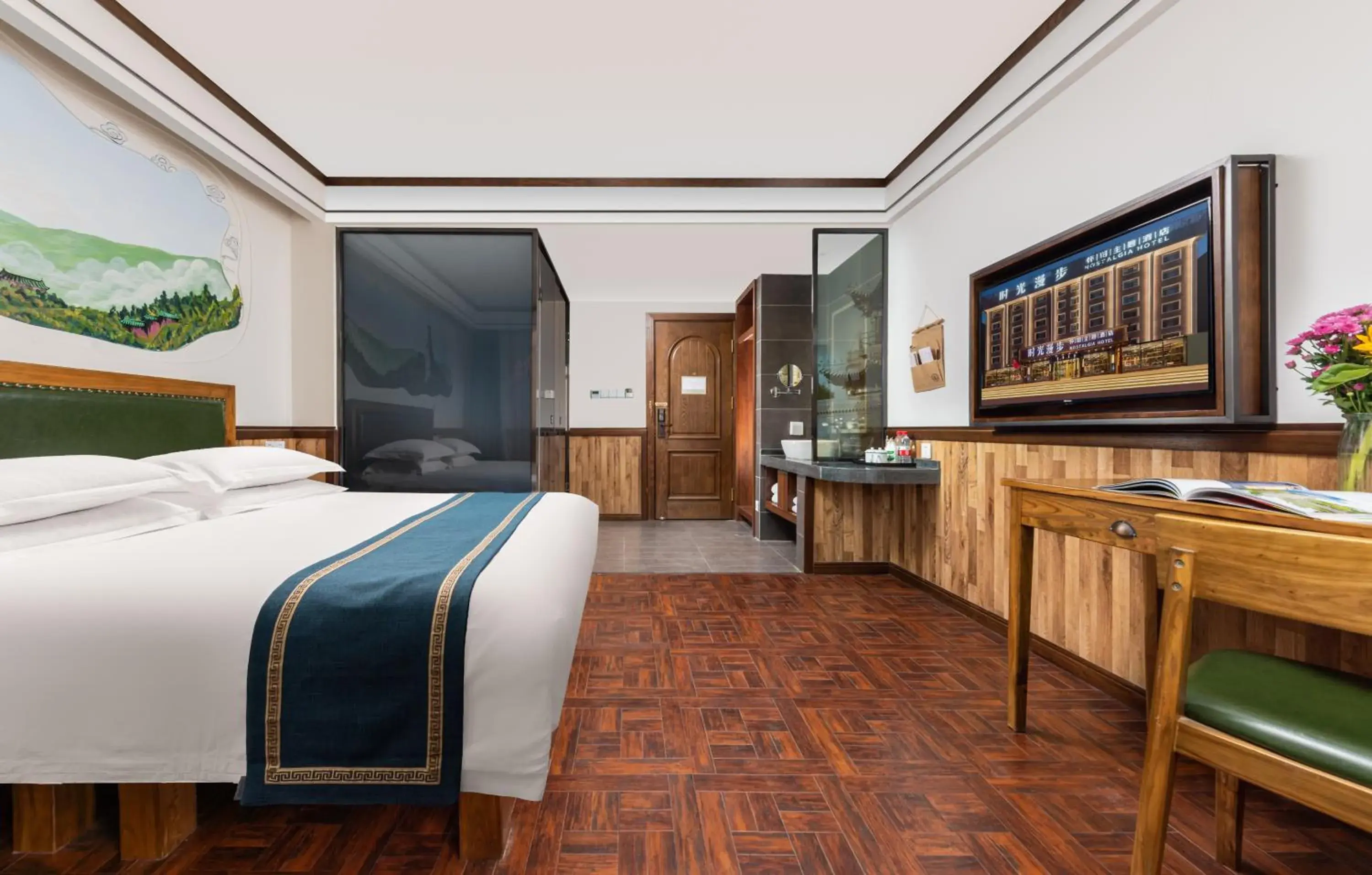 Double Room in Nost algia Hotel T aiyuan Shanxi Museum Double Room in Nost algia Hotel T aiyuan Shanxi Museum