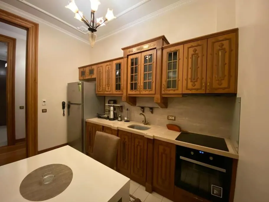 Kitchen or kitchenette in Aslan Residence