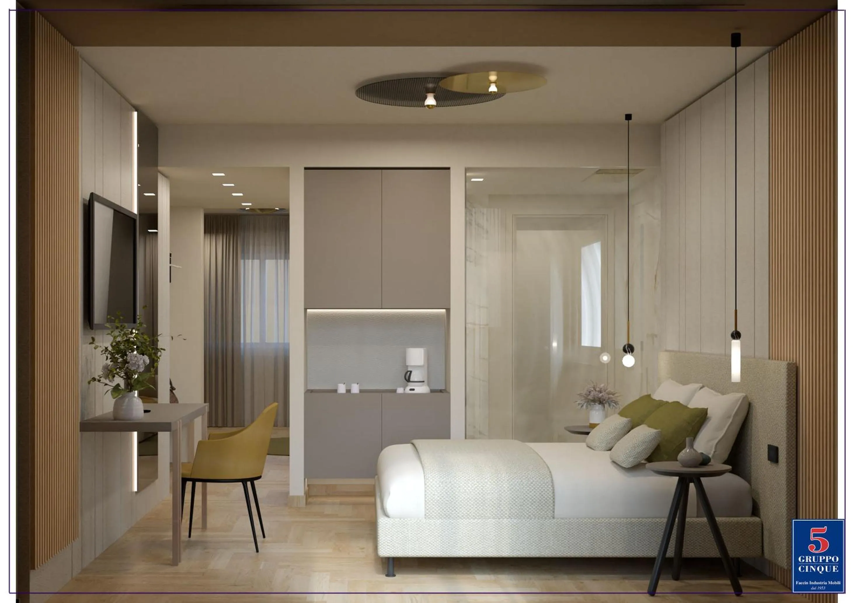 Bedroom, Bed in Hotel Drago - Garda Lake Collection