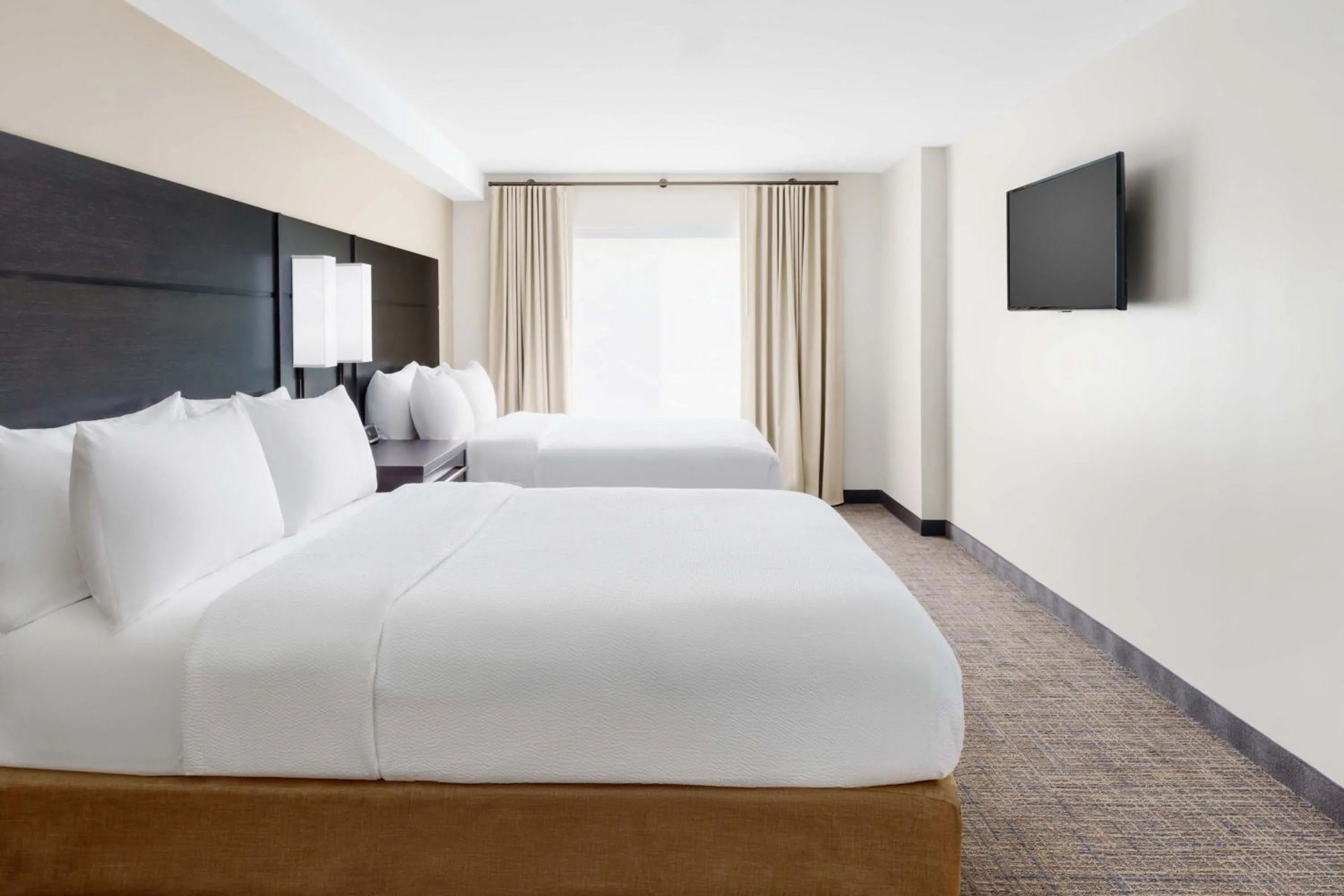 Bedroom, Bed in Residence Inn by Marriott New Haven Hamden