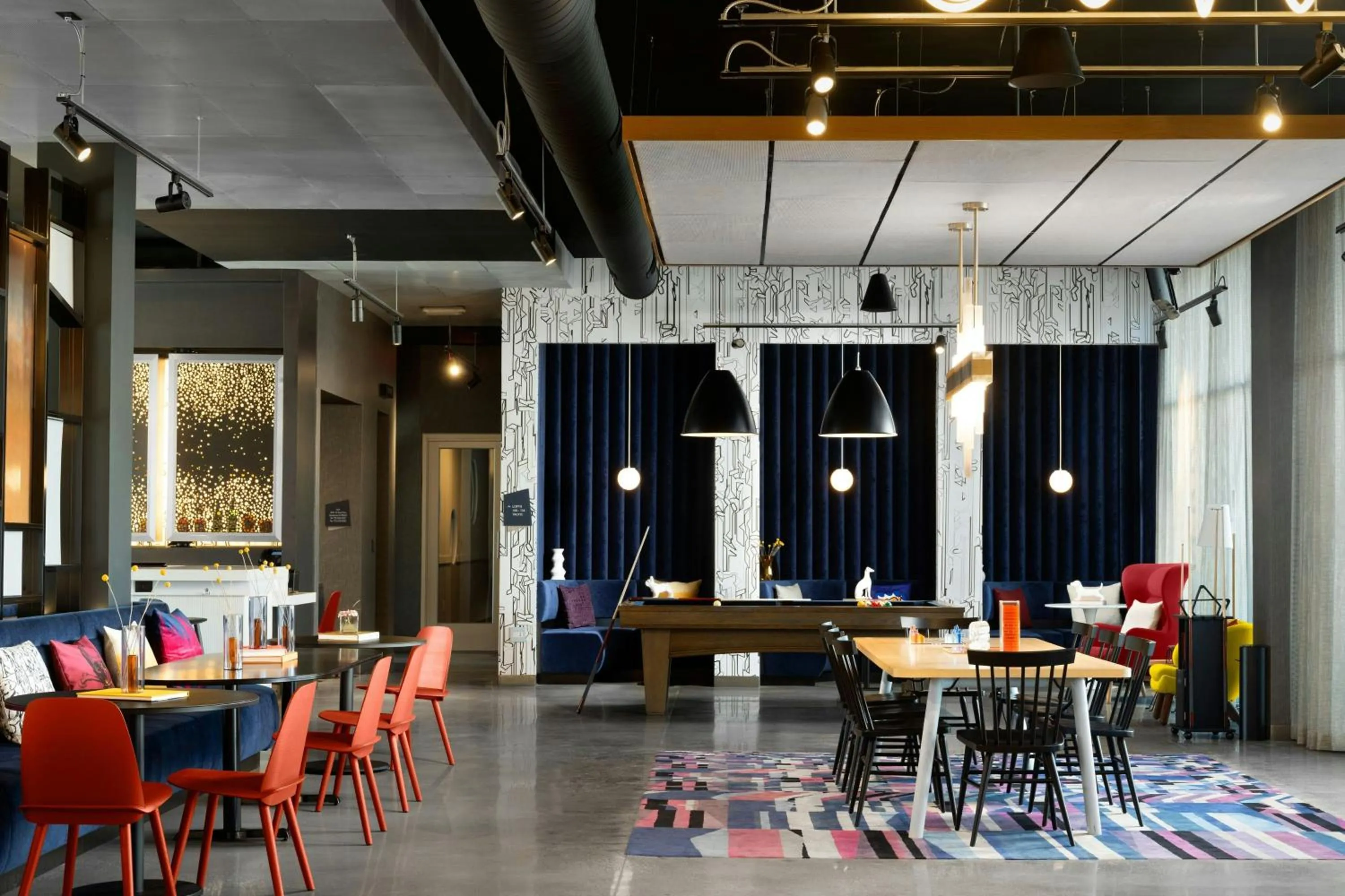 Lobby or reception in Aloft Henderson