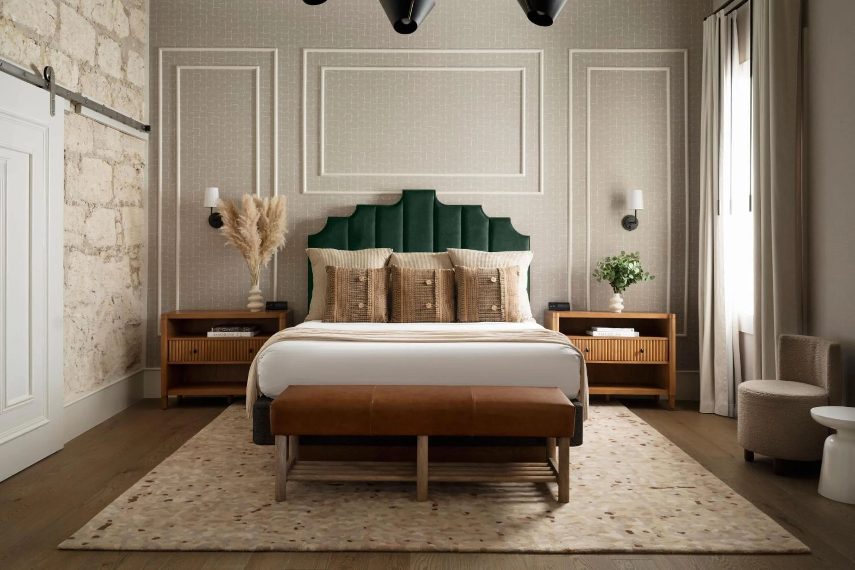 Bedroom, Bed in Plaza San Antonio Hotel & Spa, Autograph Collection